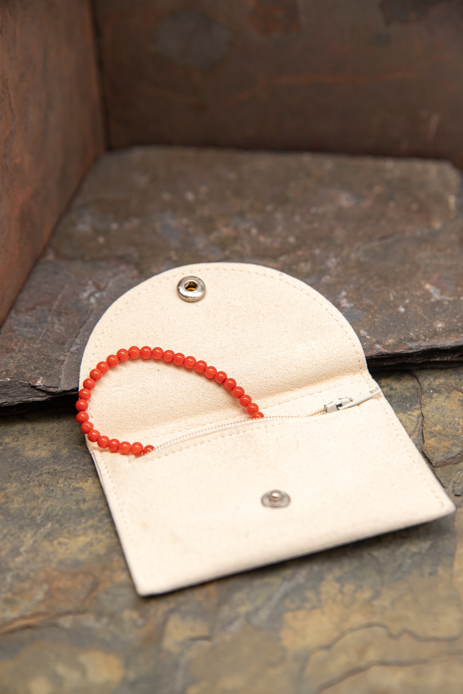 15Degrees London "Sundown Bracelet" Armband in Rot