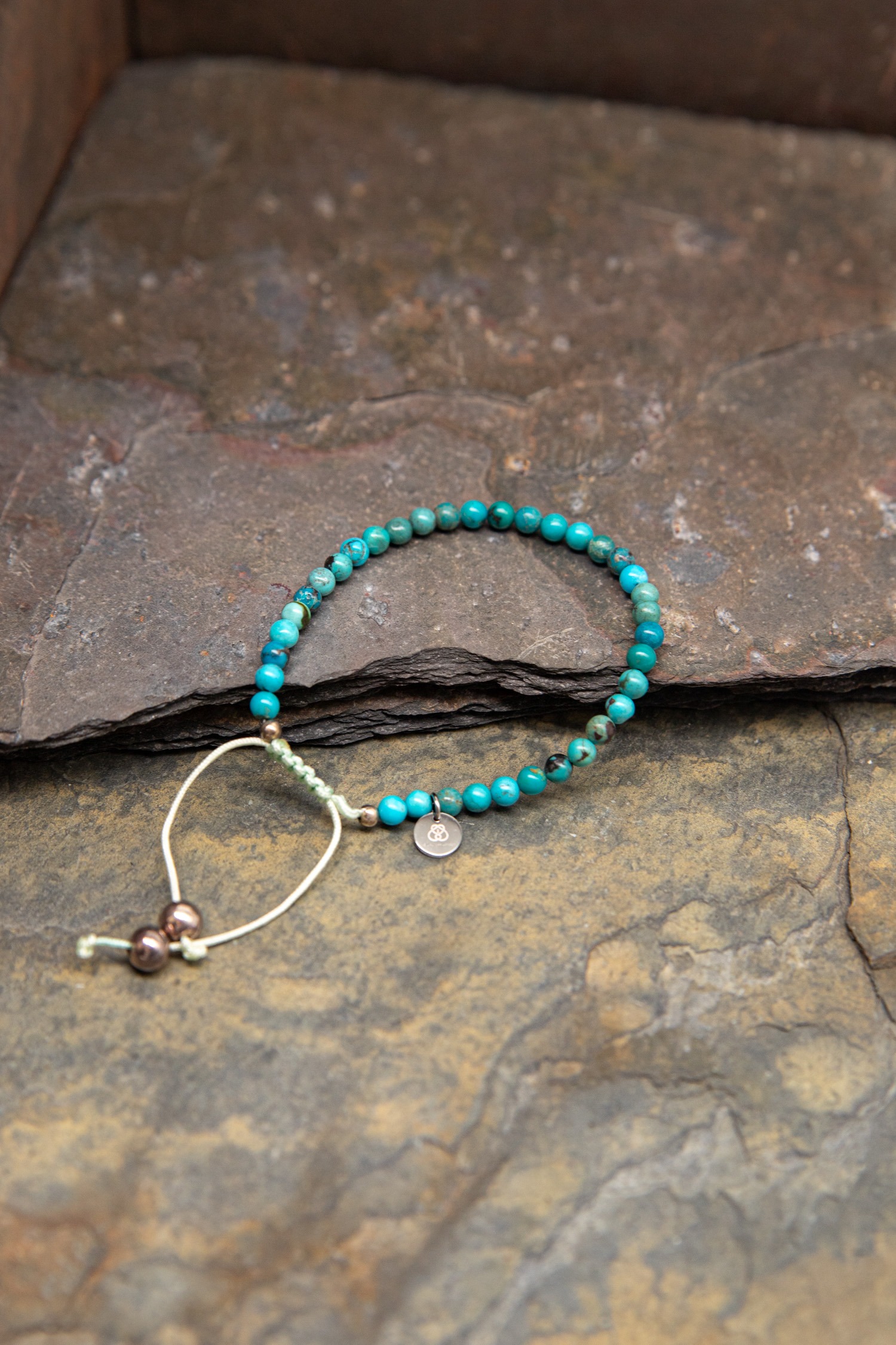 15Degrees London "Mini Turquoise Bracelet" Armband in Türkis