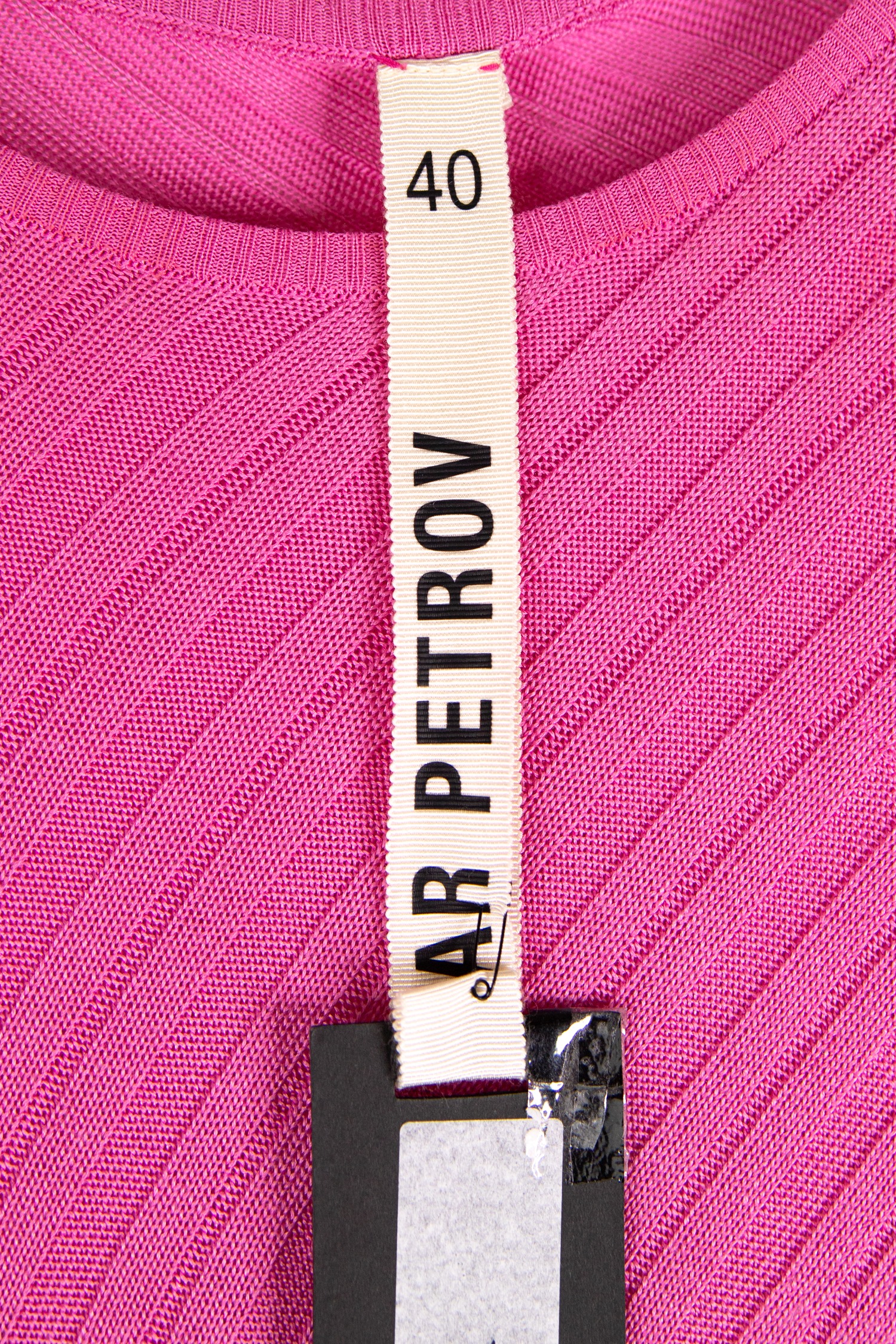 Petar Petrov "Adon" Midikleid aus Seide in Rosa