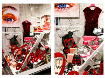Secondella X-Mas Schaufenster 2015 - Accessoire Fenster