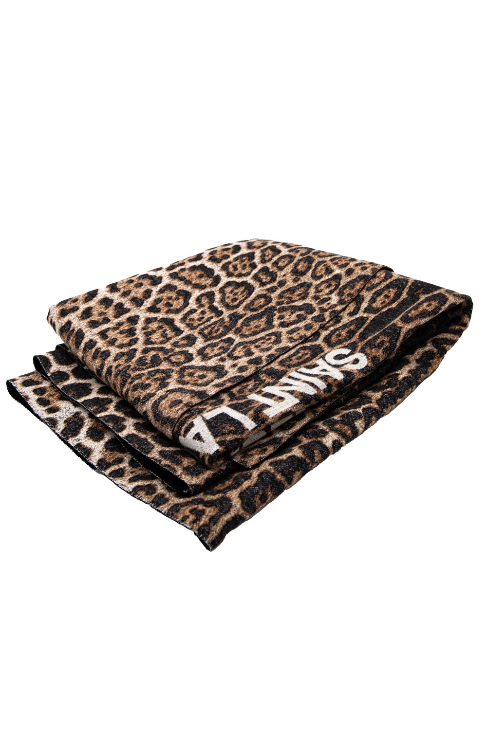 Saint Laurent Tagesdecke mit Leopardenmuster