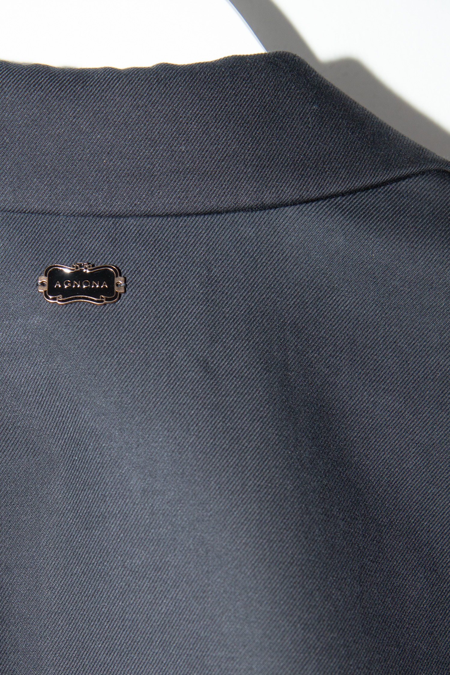 Agnona Jacke in Dunkelblau und Schwarz