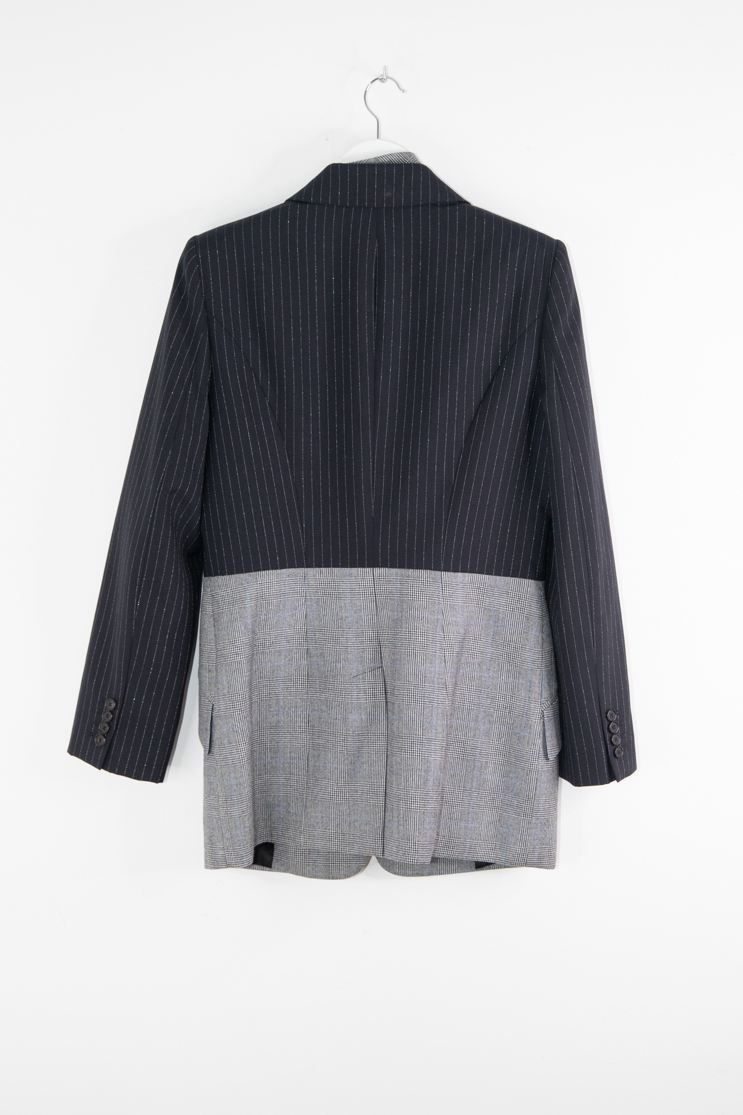 Alexander McQueen Blazer im Patchwork-Look