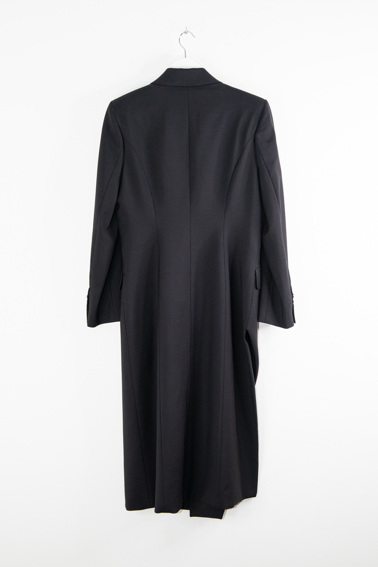 Alexander McQueen Mantel in Schwarz