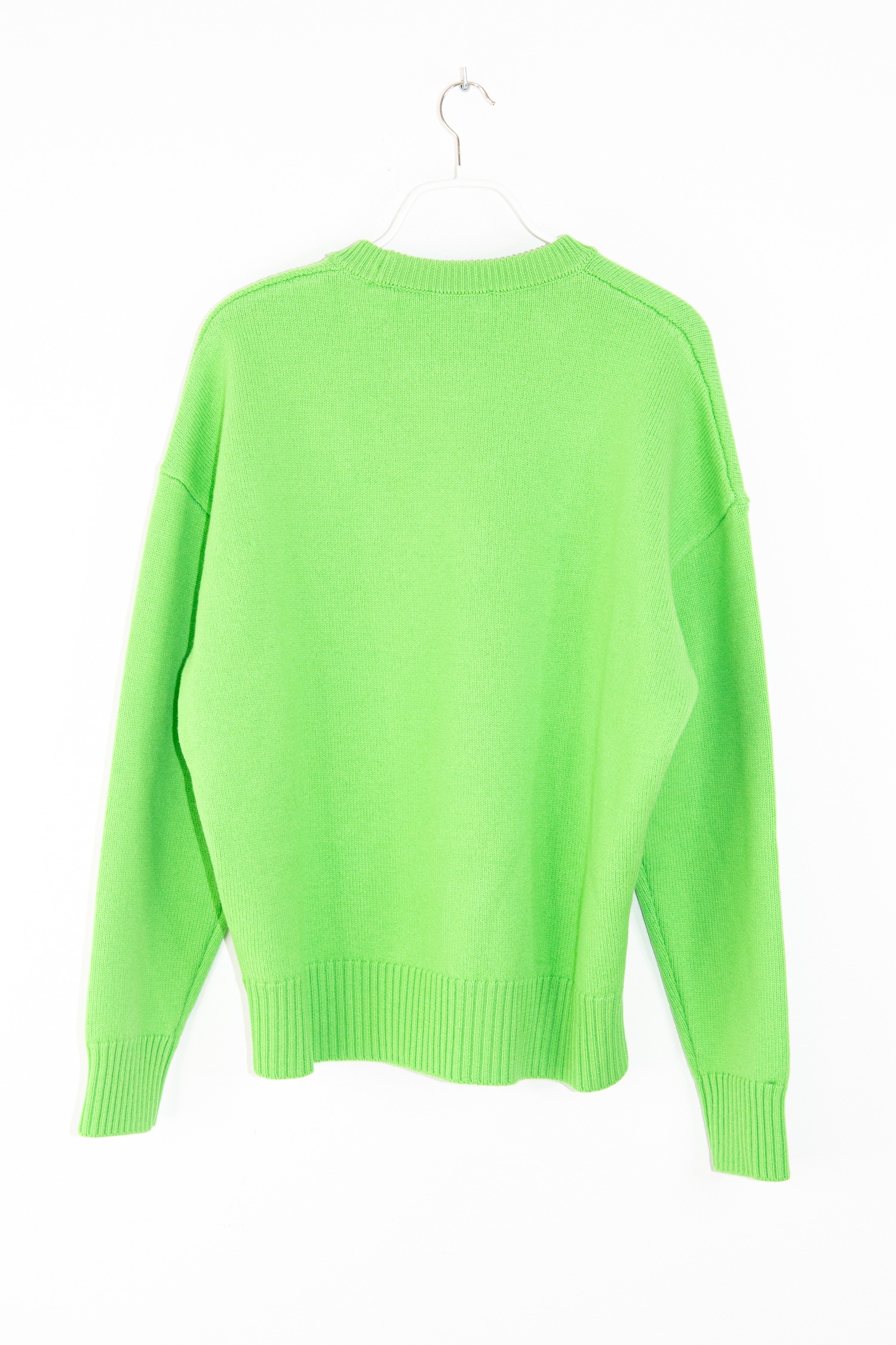 Ami Paris "Ami de Cœur" Pullover in Grün und Schwarz