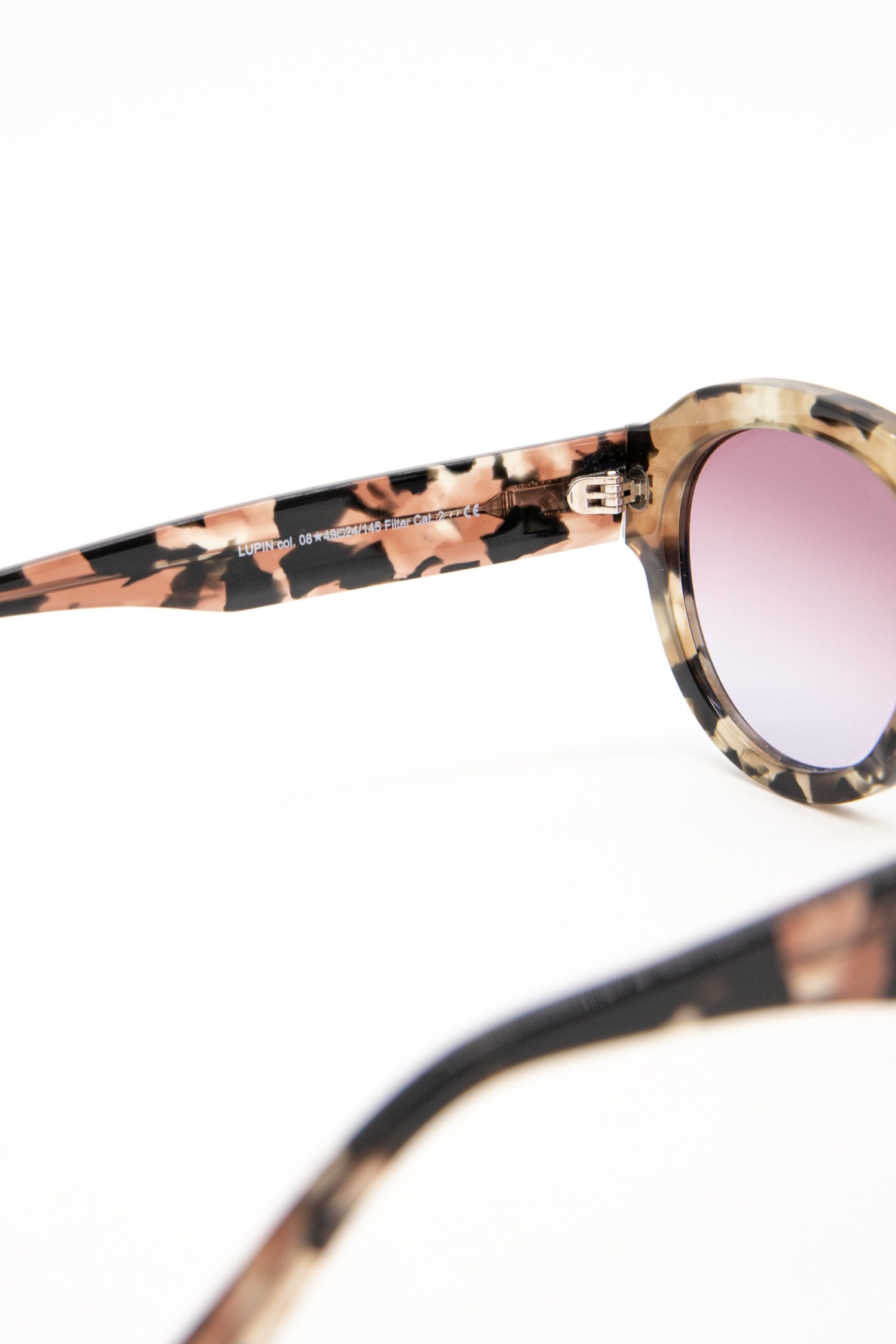 Andy Wolf „Lupin“ Sonnenbrille in Braun und Schwarz