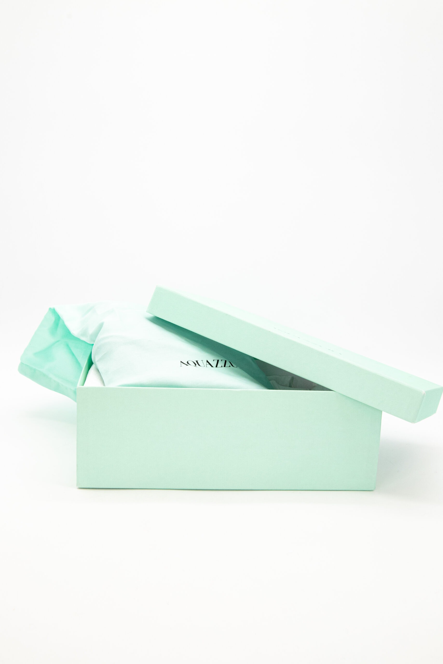 Aquazzura Slingback-Pumps aus Leder in Schwarz