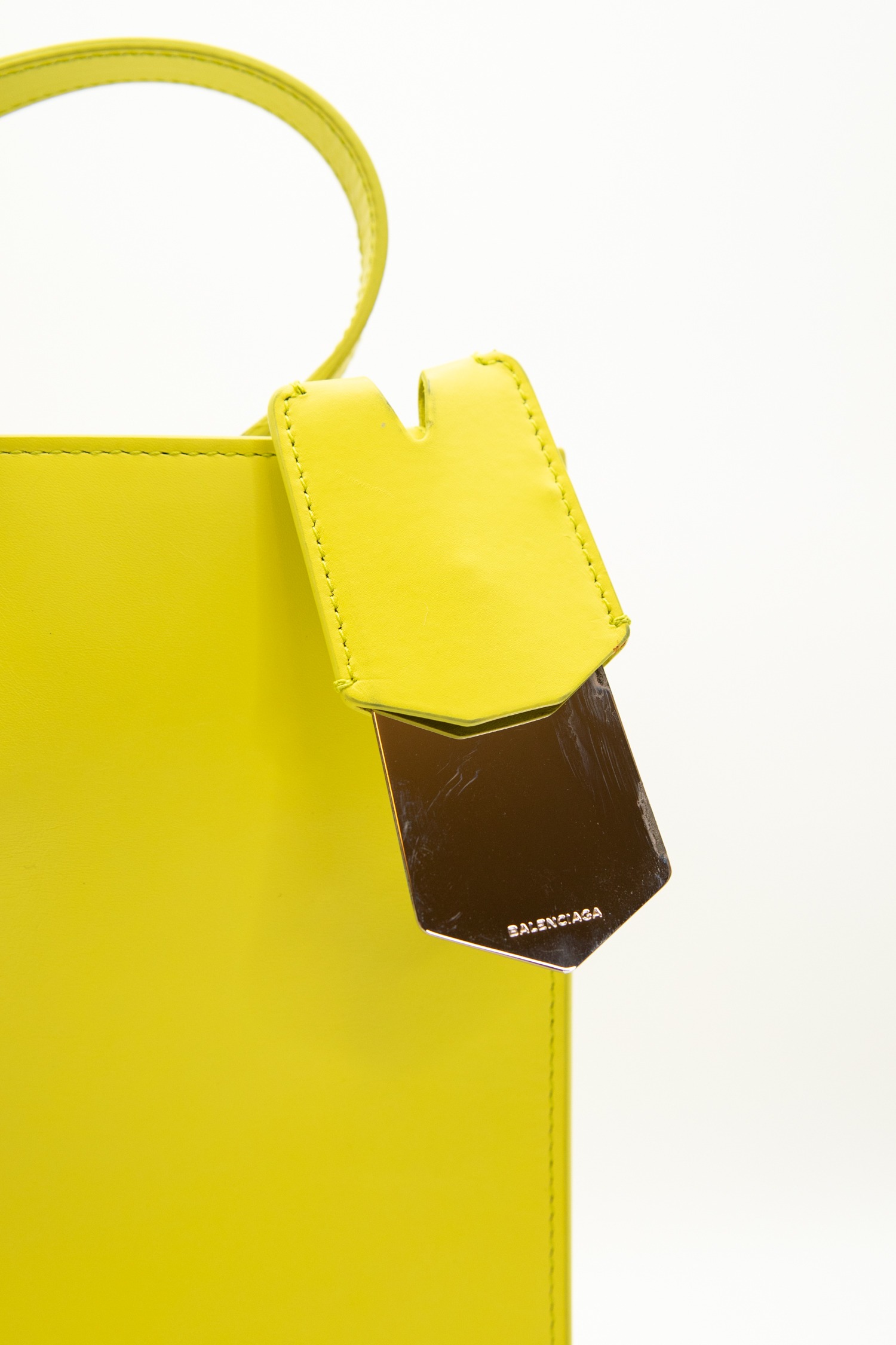 Balenciaga "Cable" Shopper Small in Gelb