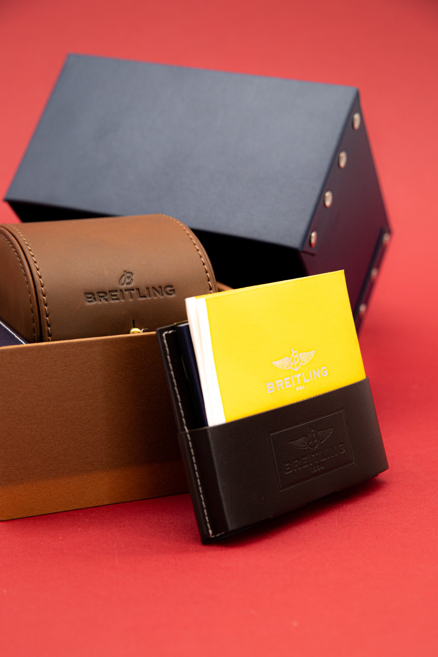 Breitling "Navitimer 8 Automatic" Uhr in Dunkelgrau und Schwarz