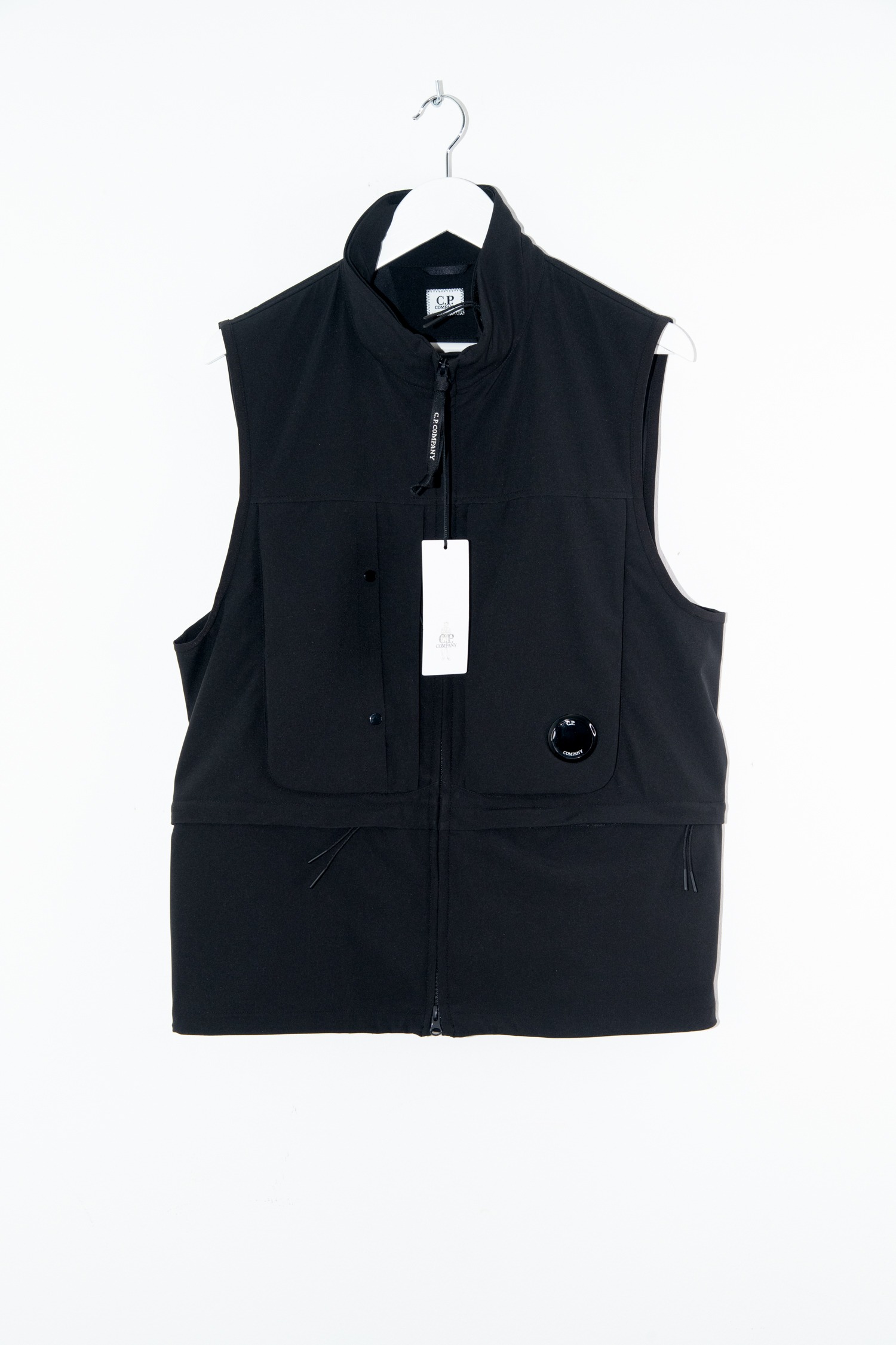 C.P. Company "Shell-R Weste" in Schwarz