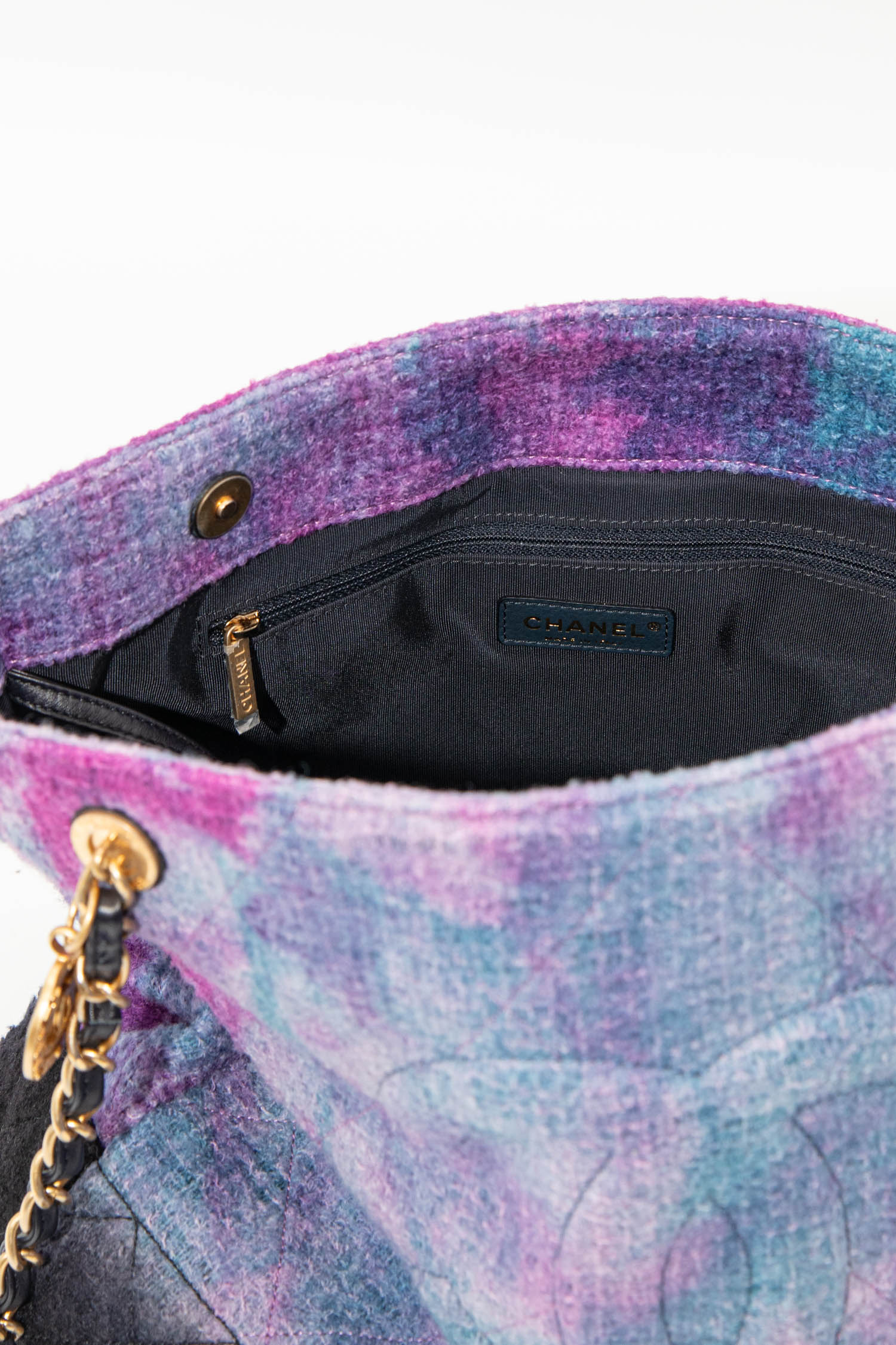 Chanel "Deauville" Shopper im Batik Design