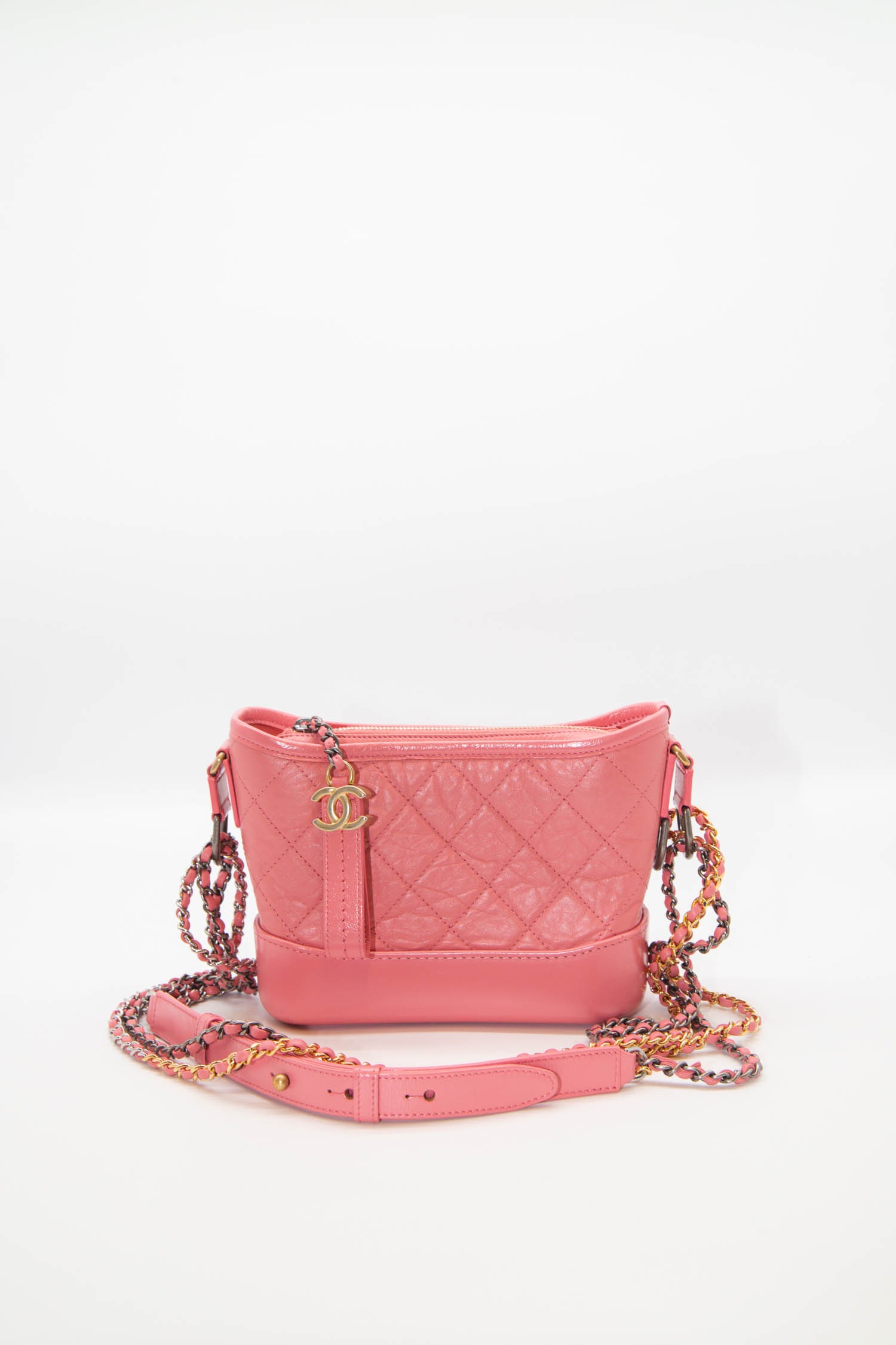Chanel "Gabrielle" Umhängetasche in Rosa