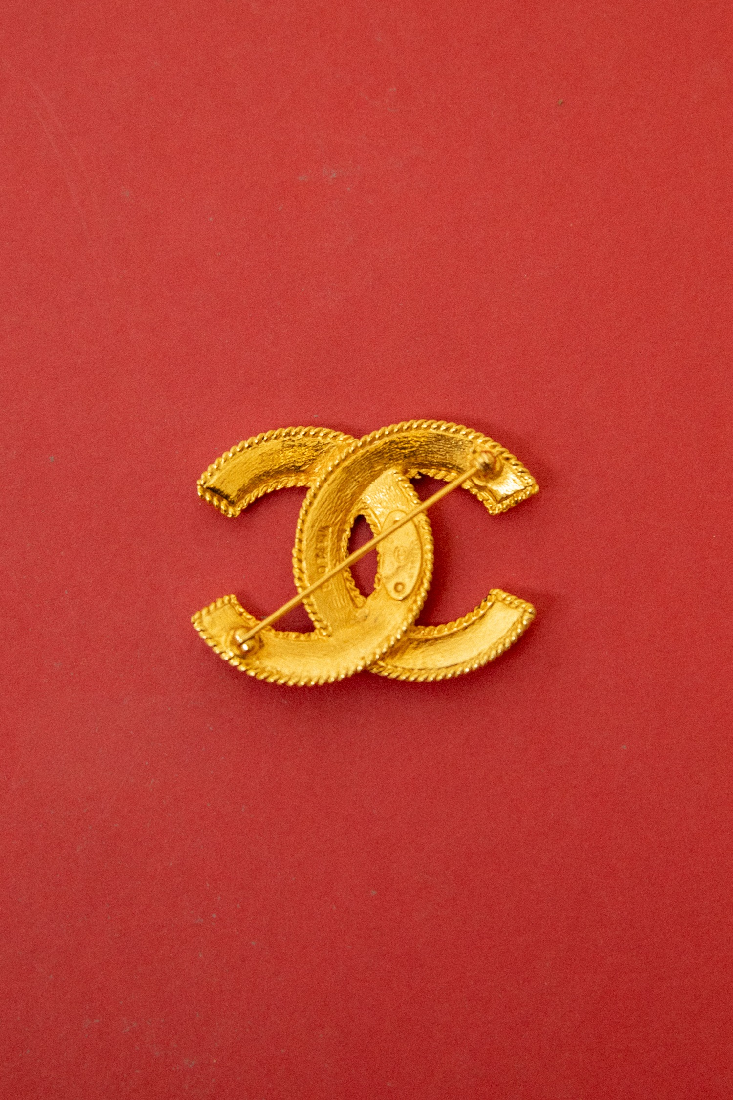 Chanel Vintage Brosche in Gold