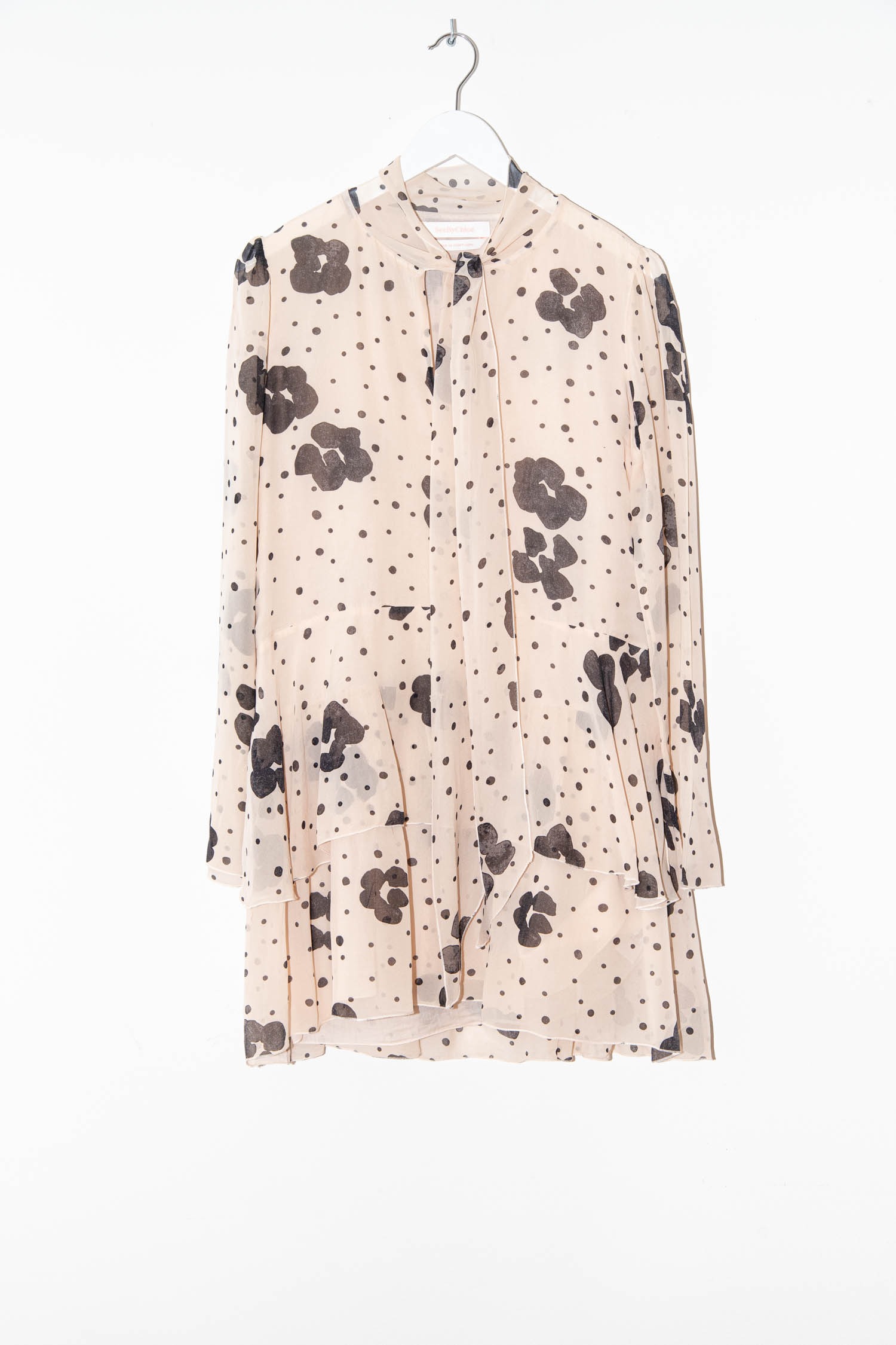 SeeByChloé Minikleid mit Schluppe