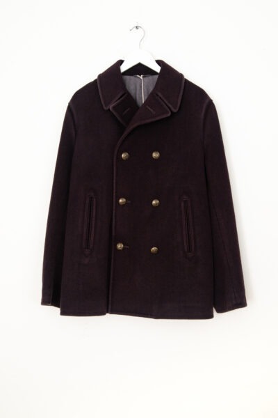 Circolo 1901 Cabanjacke in Aubergine und Antikgold