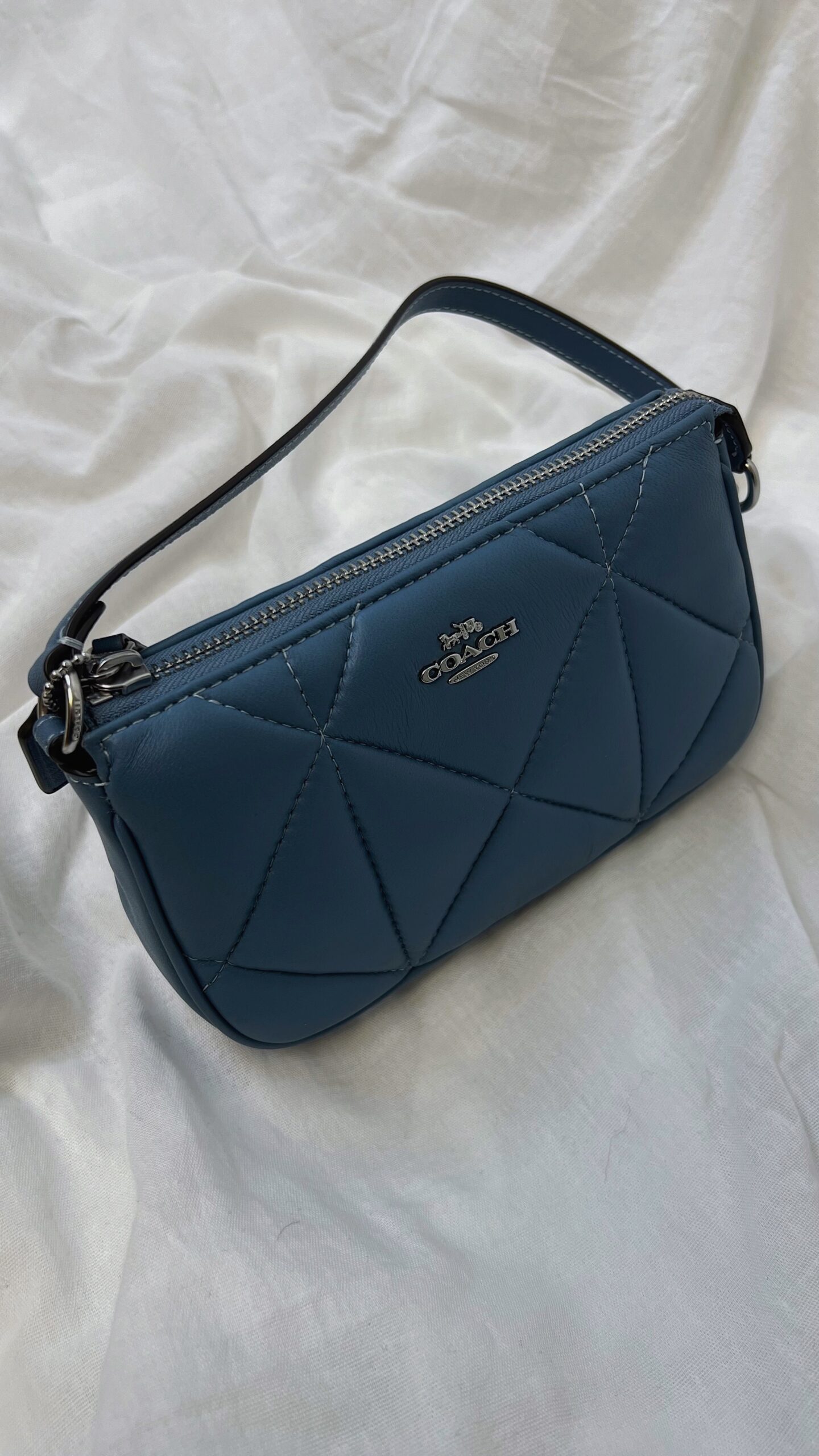 Coach Handtasche in Hellblau