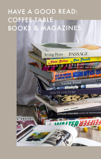 Coffee Table Books, The World of Interiors & FMR Magazine