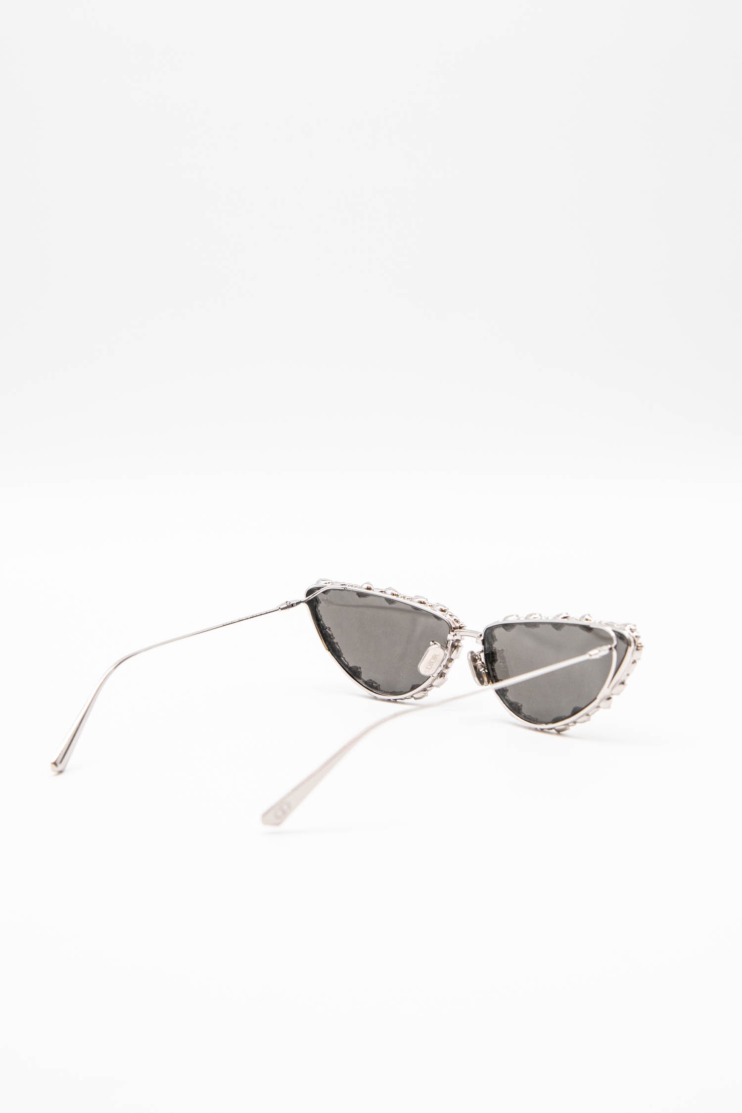 Dior "MissDior B1U" Sonnenbrille mit Steinen in Silber