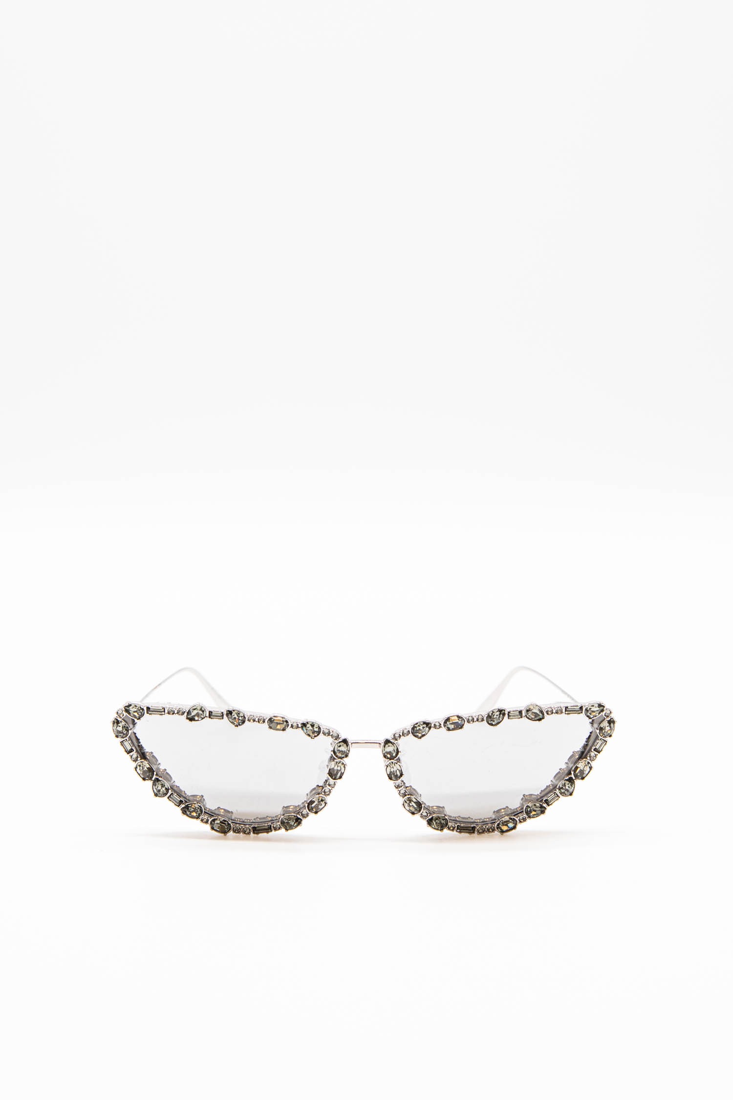 Dior "MissDior B1U" Sonnenbrille mit Steinen in Silber