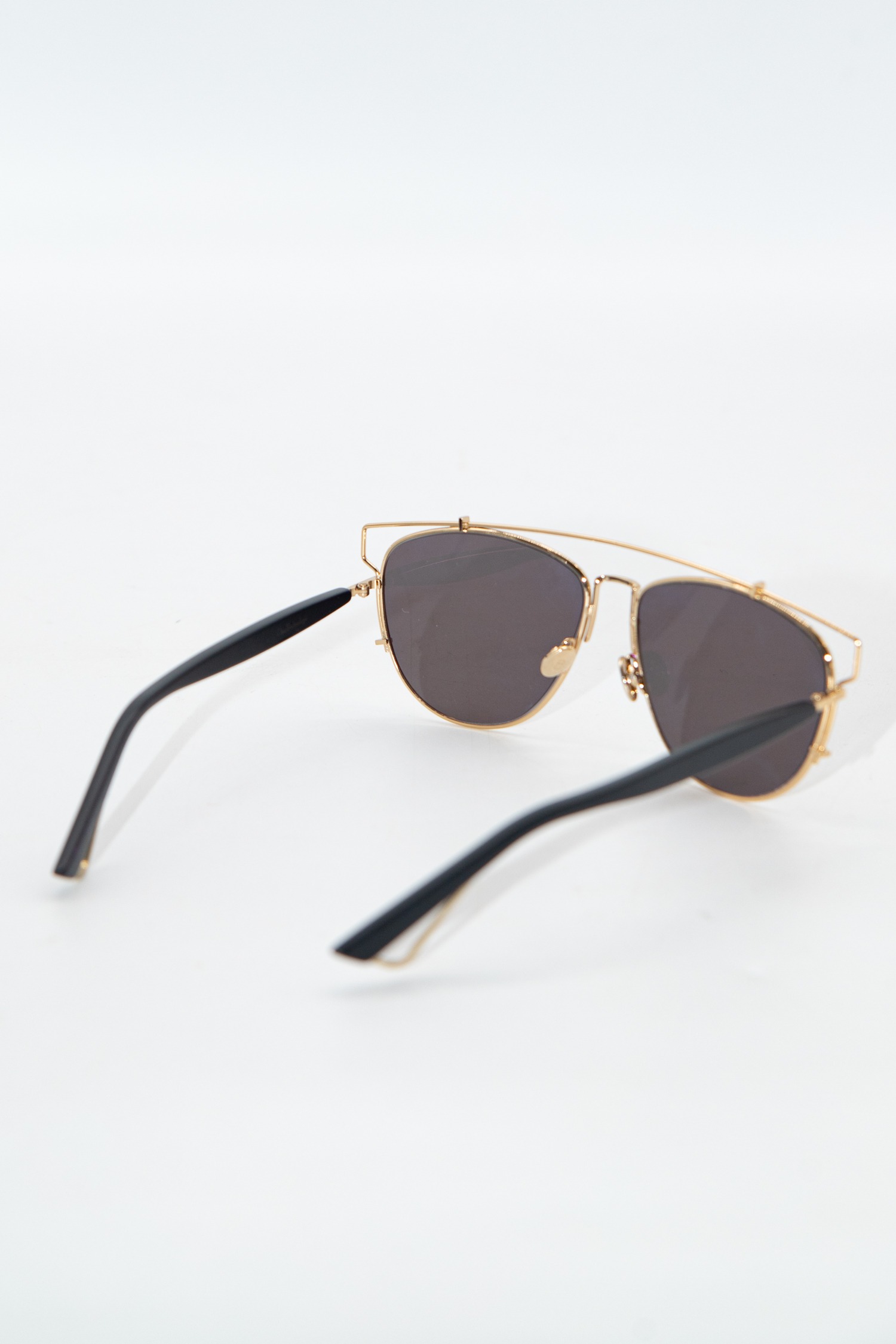 Dior "Technologic Pilot" Sonnenbrille in Gold
