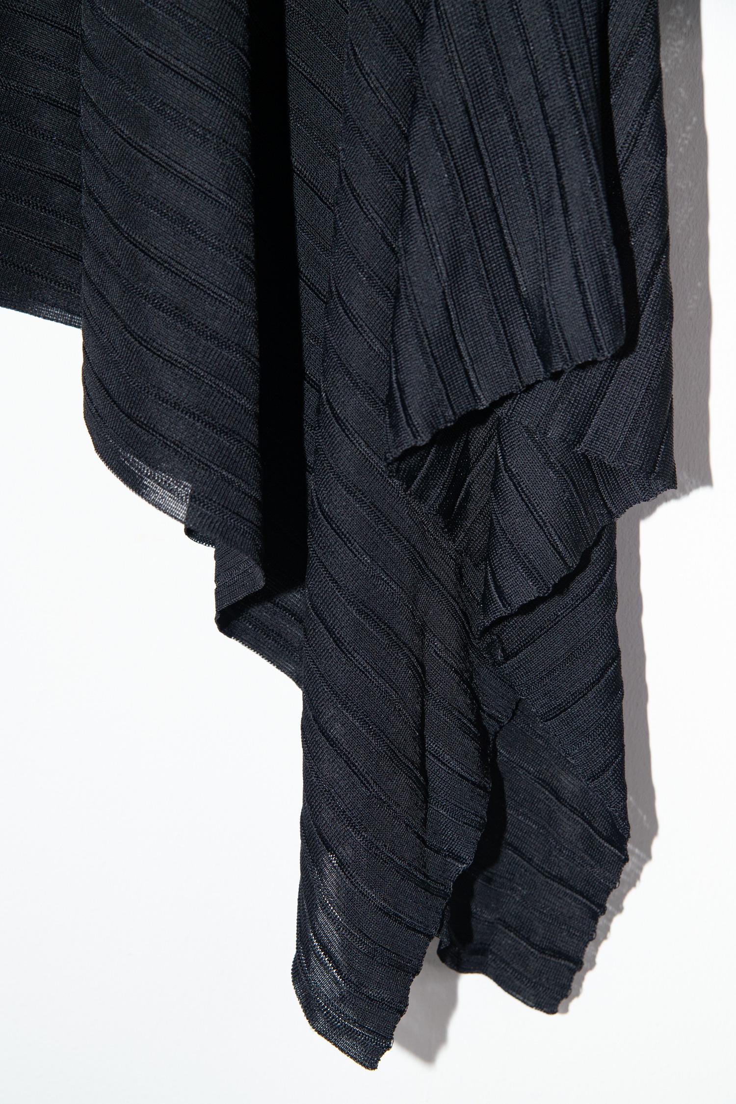 Christian Dior Asymetrisches Vintage Oberteil in Schwarz