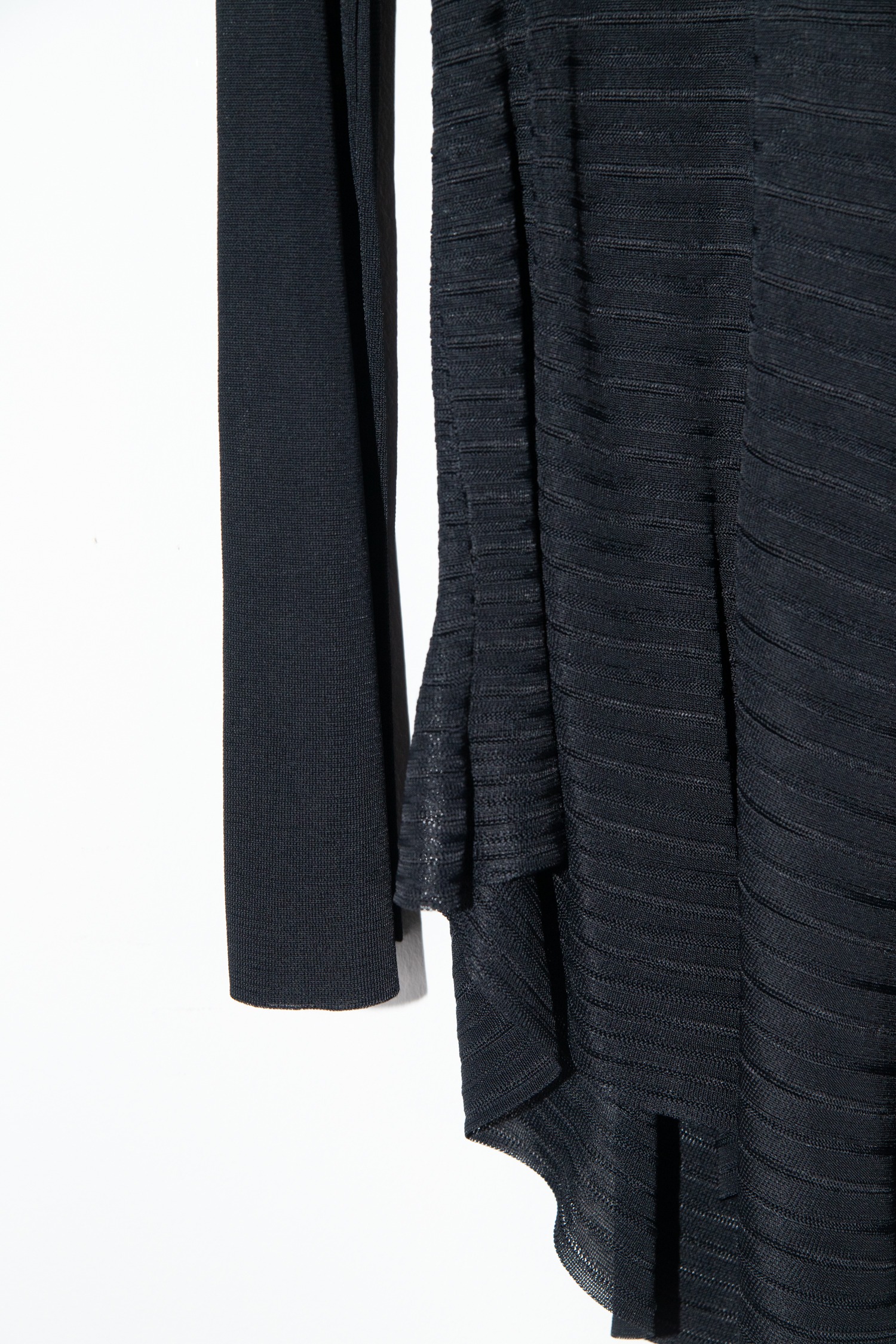 Christian Dior Asymetrisches Vintage Oberteil in Schwarz