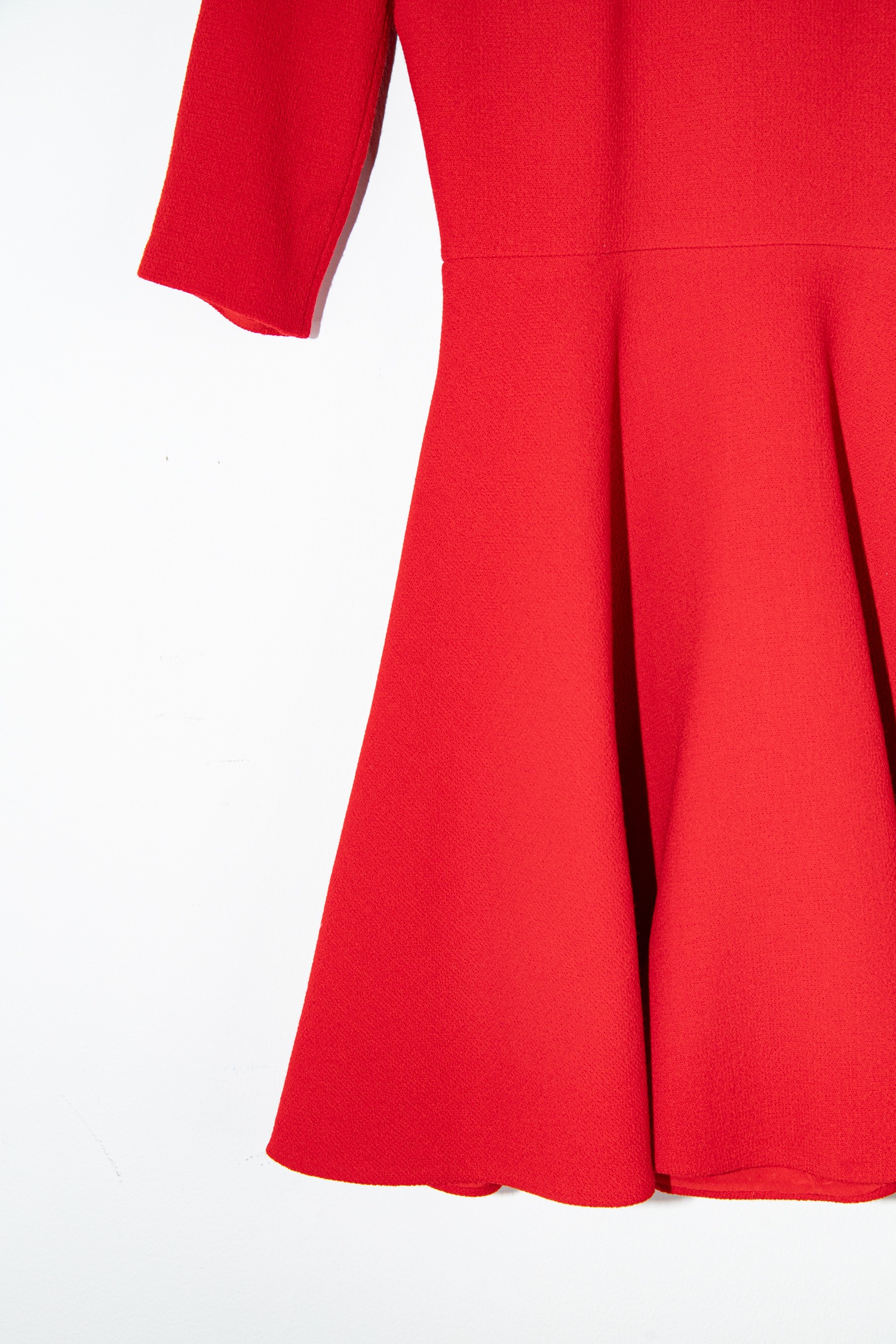 Christian Dior Vintage Minikleid aus Wolle in Rot