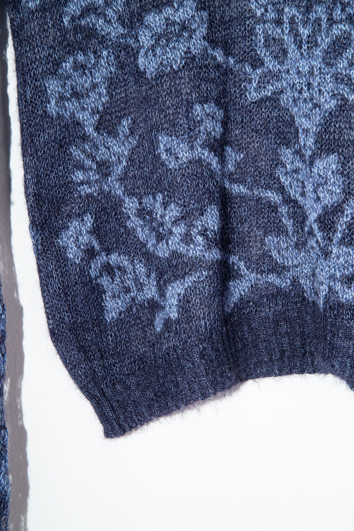 Dior Strickpullover in Dunkelblau und Blau