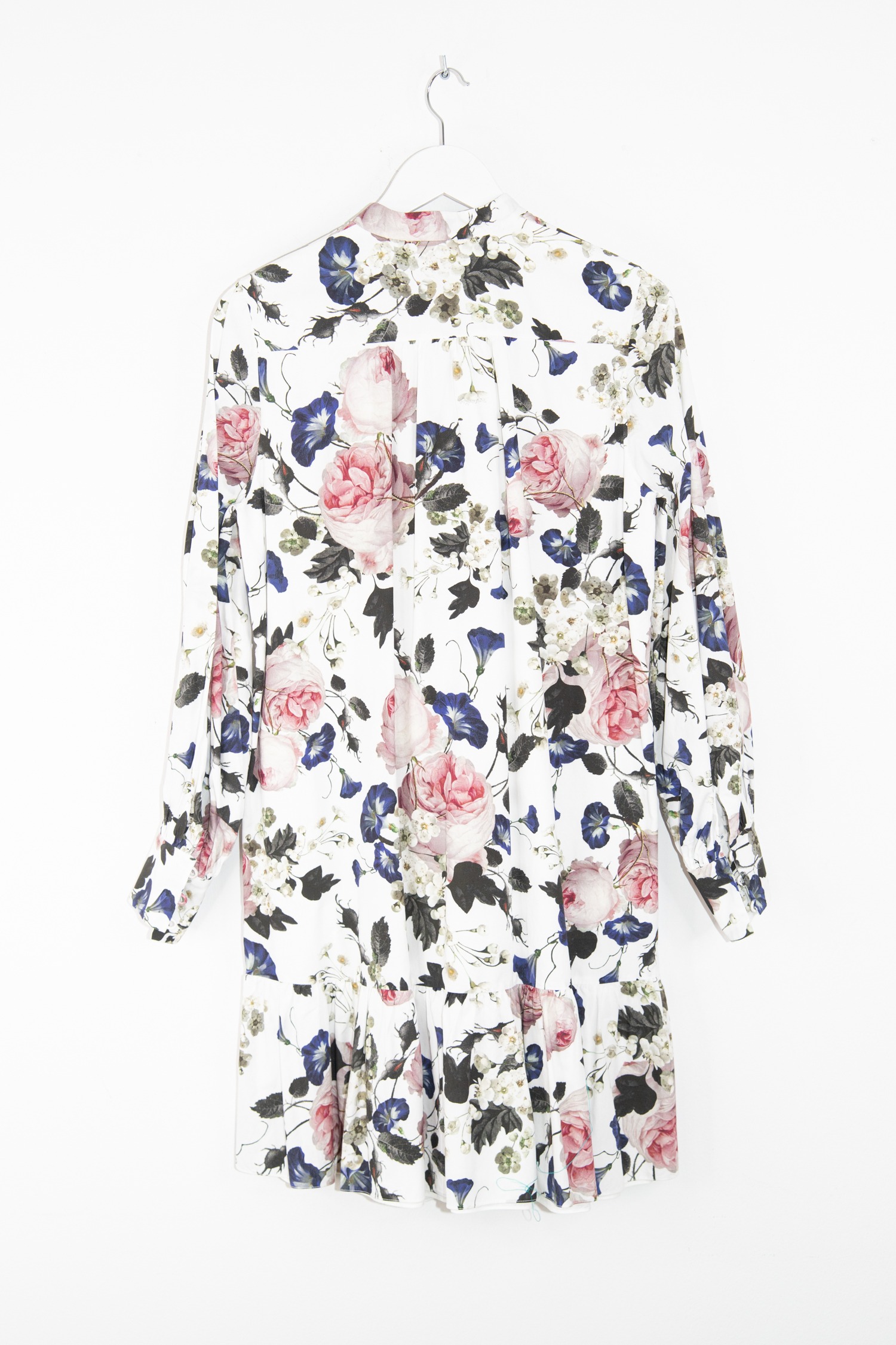 Erdem Midikleid mit langem Ärmeln und Blumenprint