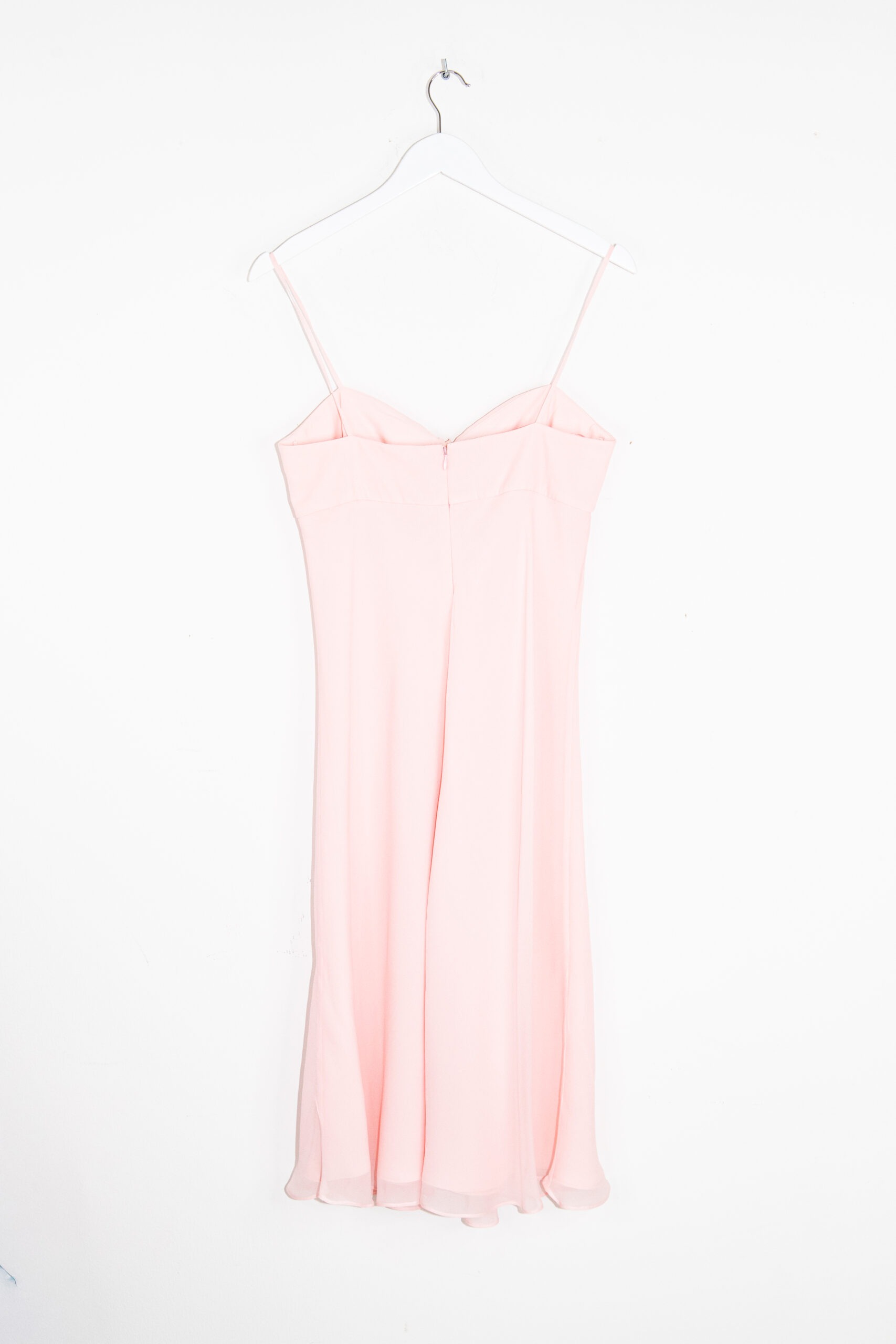 Escada Minikleid aus Chiffon in Rosa
