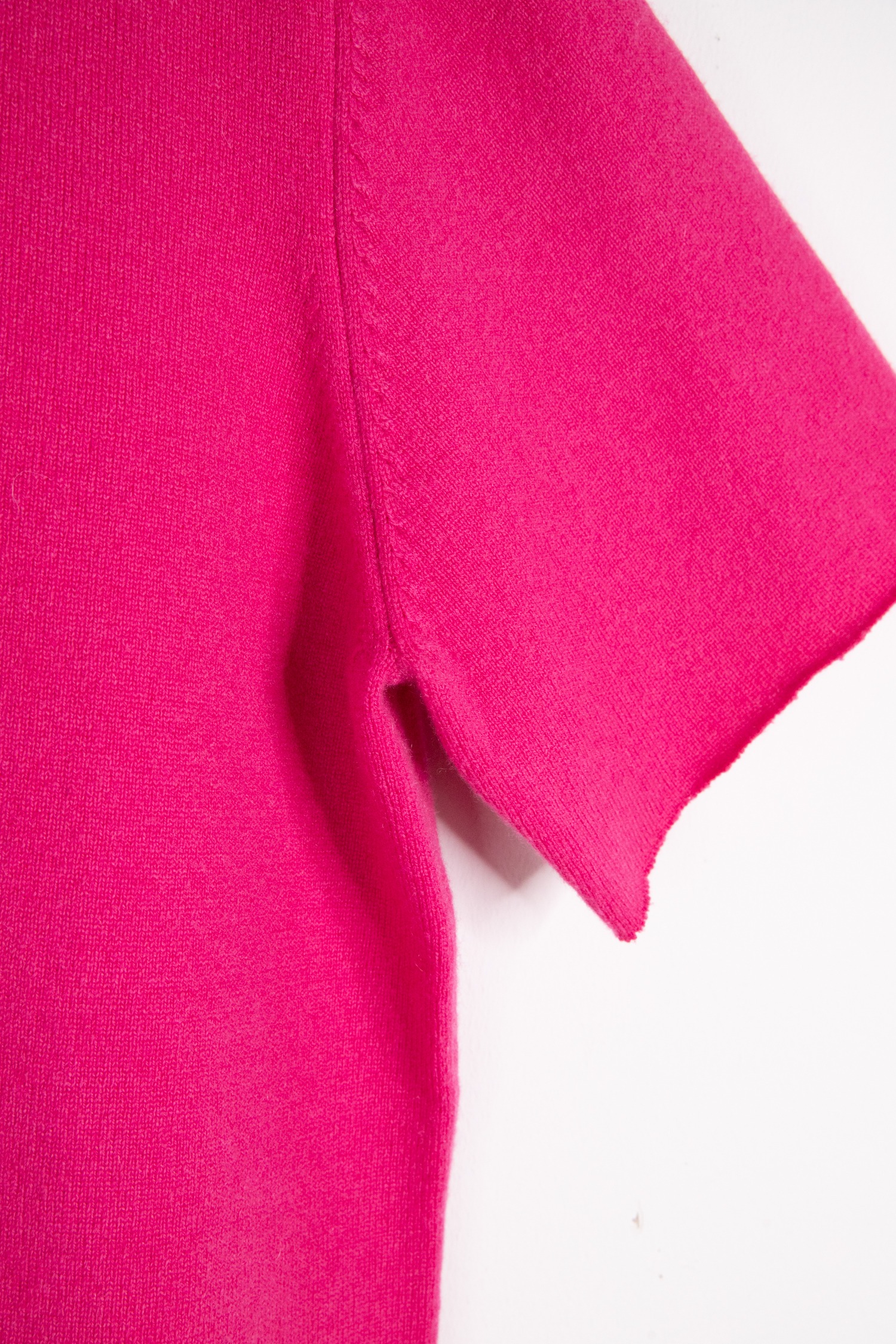 Extreme Cashmere Strick-T-Shirt in Pink