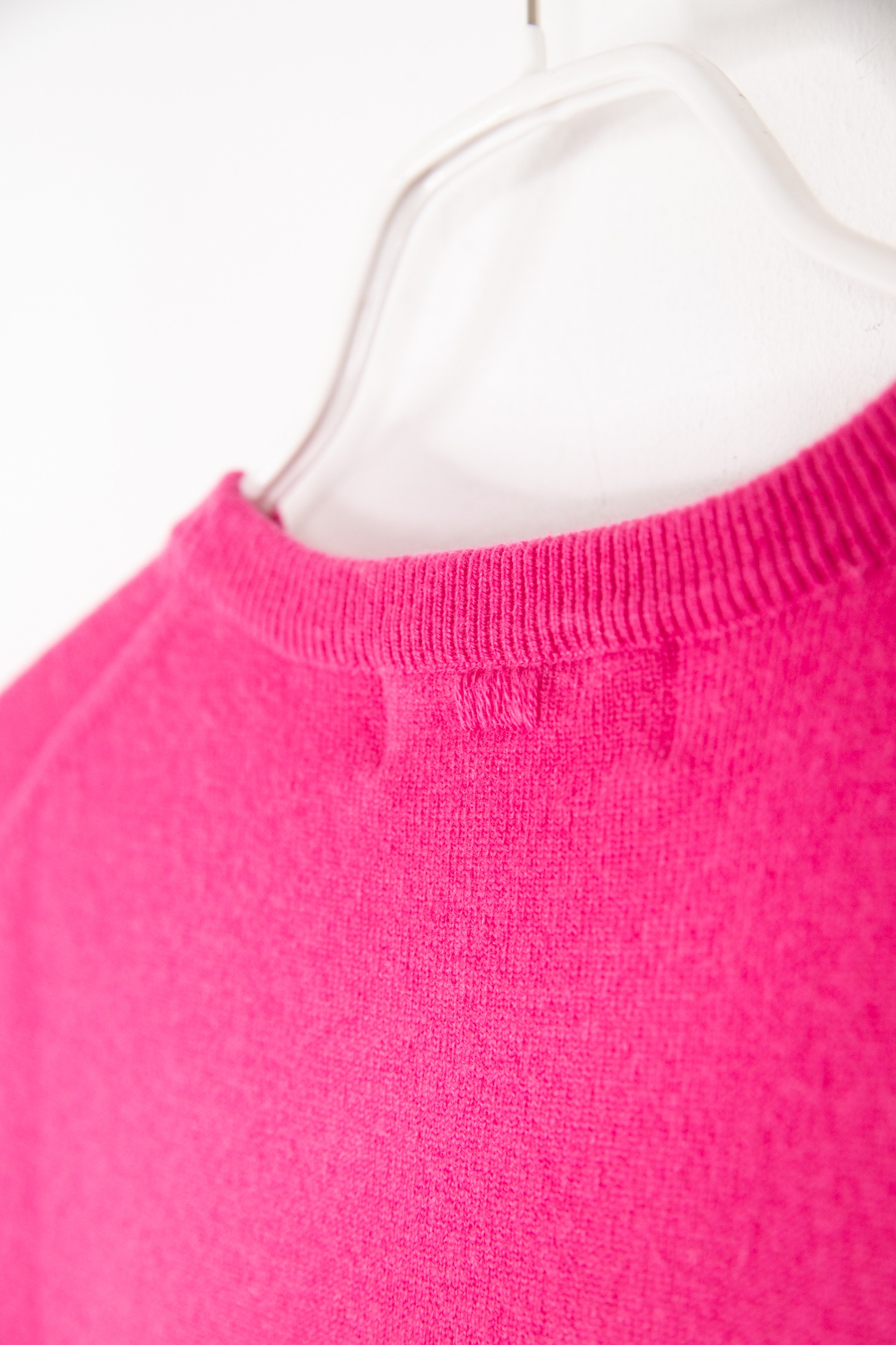 Extreme Cashmere Strick-T-Shirt in Pink