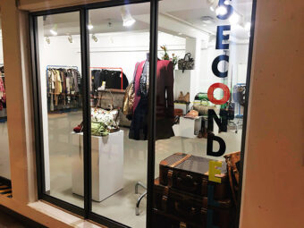 Secondella Pop Up Store - außen