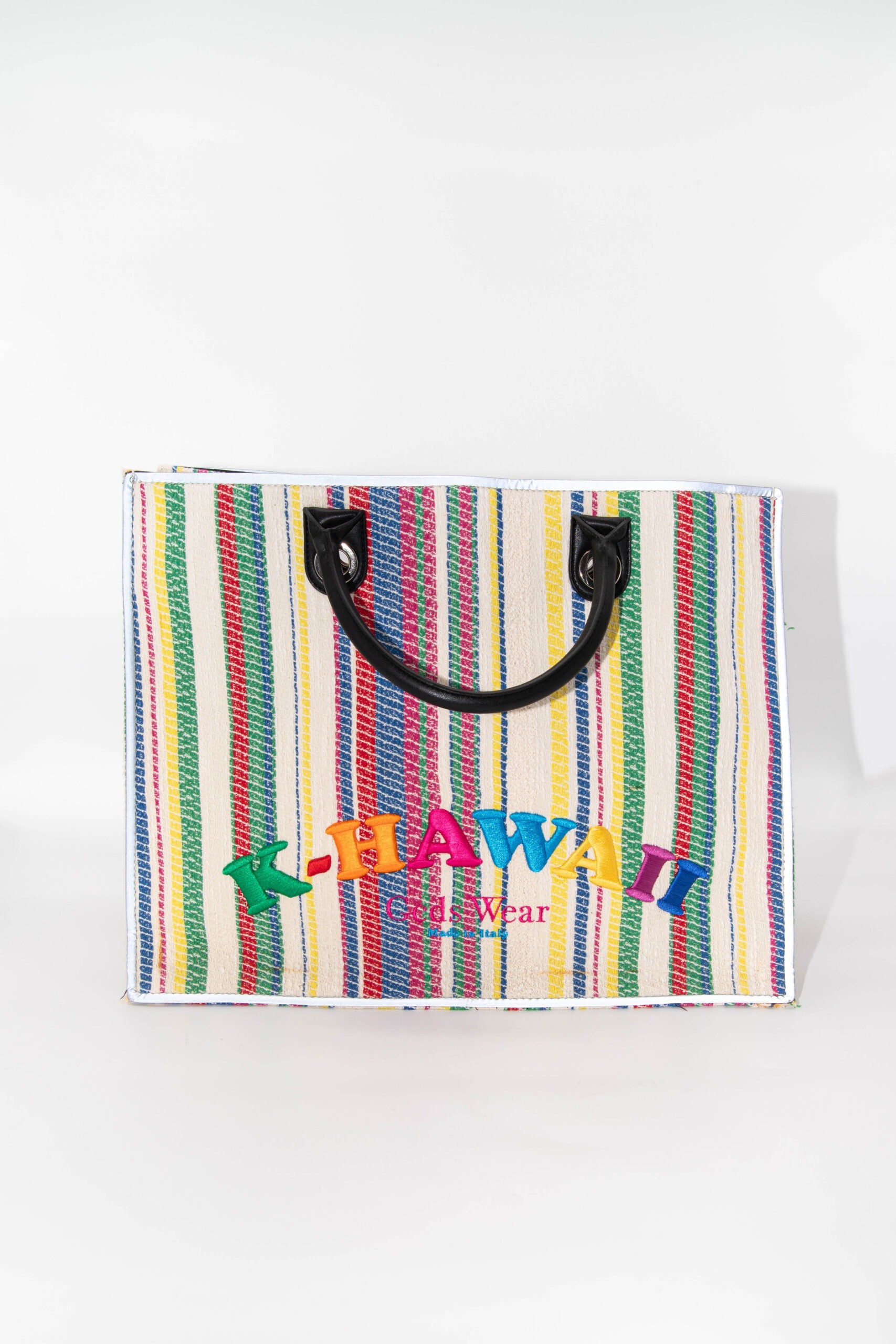 GCDS "K-Hawaii" Shopper mit Streifen in Bunt
