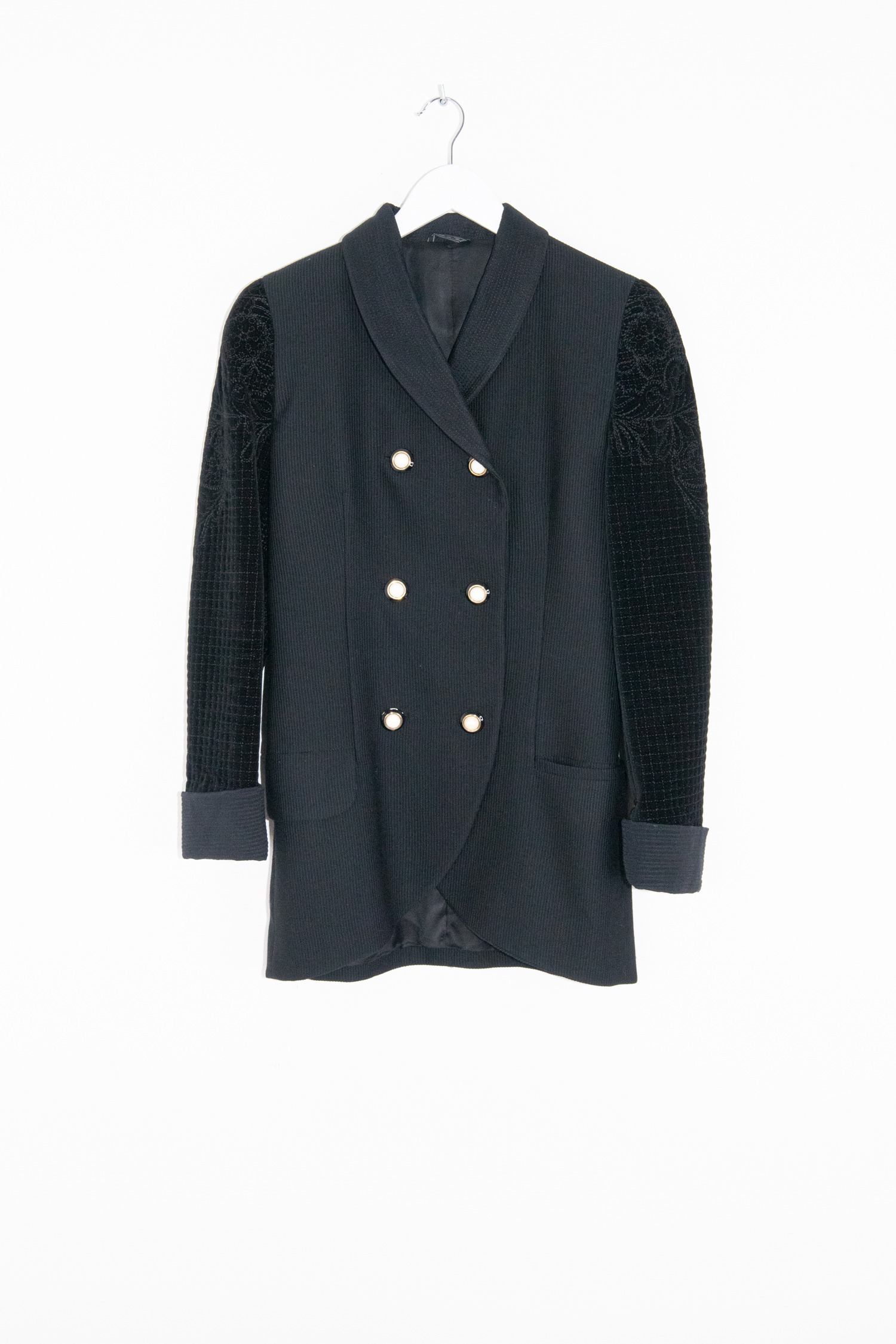 Gianni Versace Vintage Blazer in Schwarz