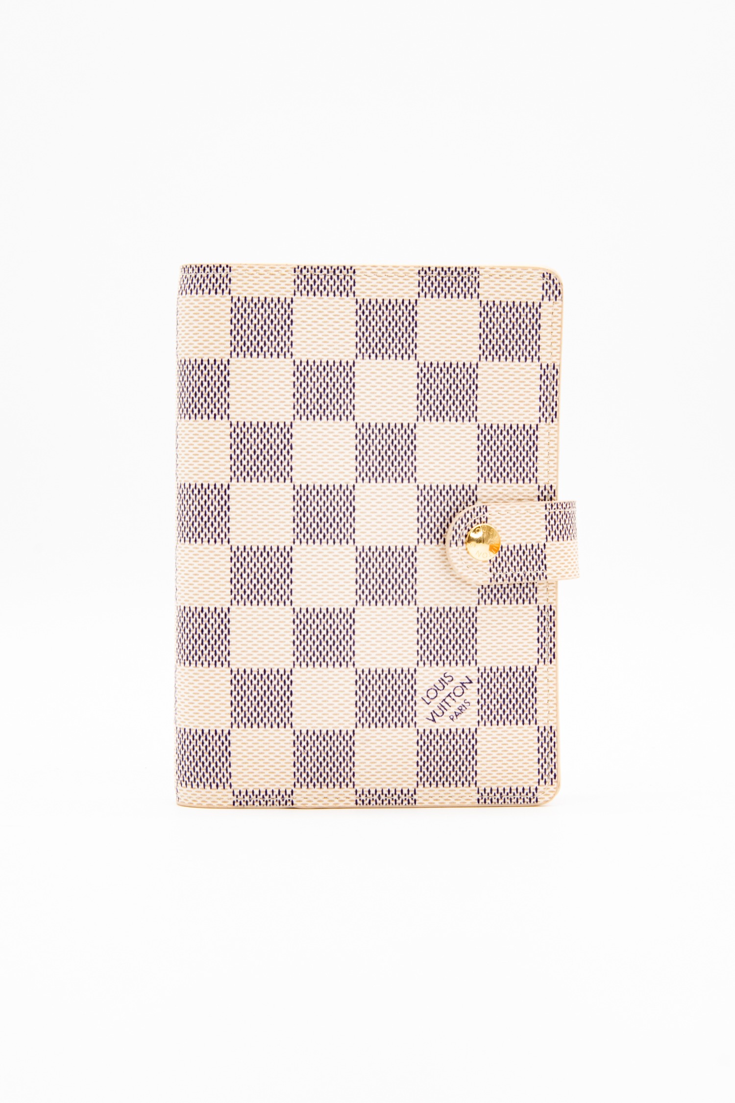 Louis Vuitton "Agenda fonctionell PM" Notizbuch in Ecru