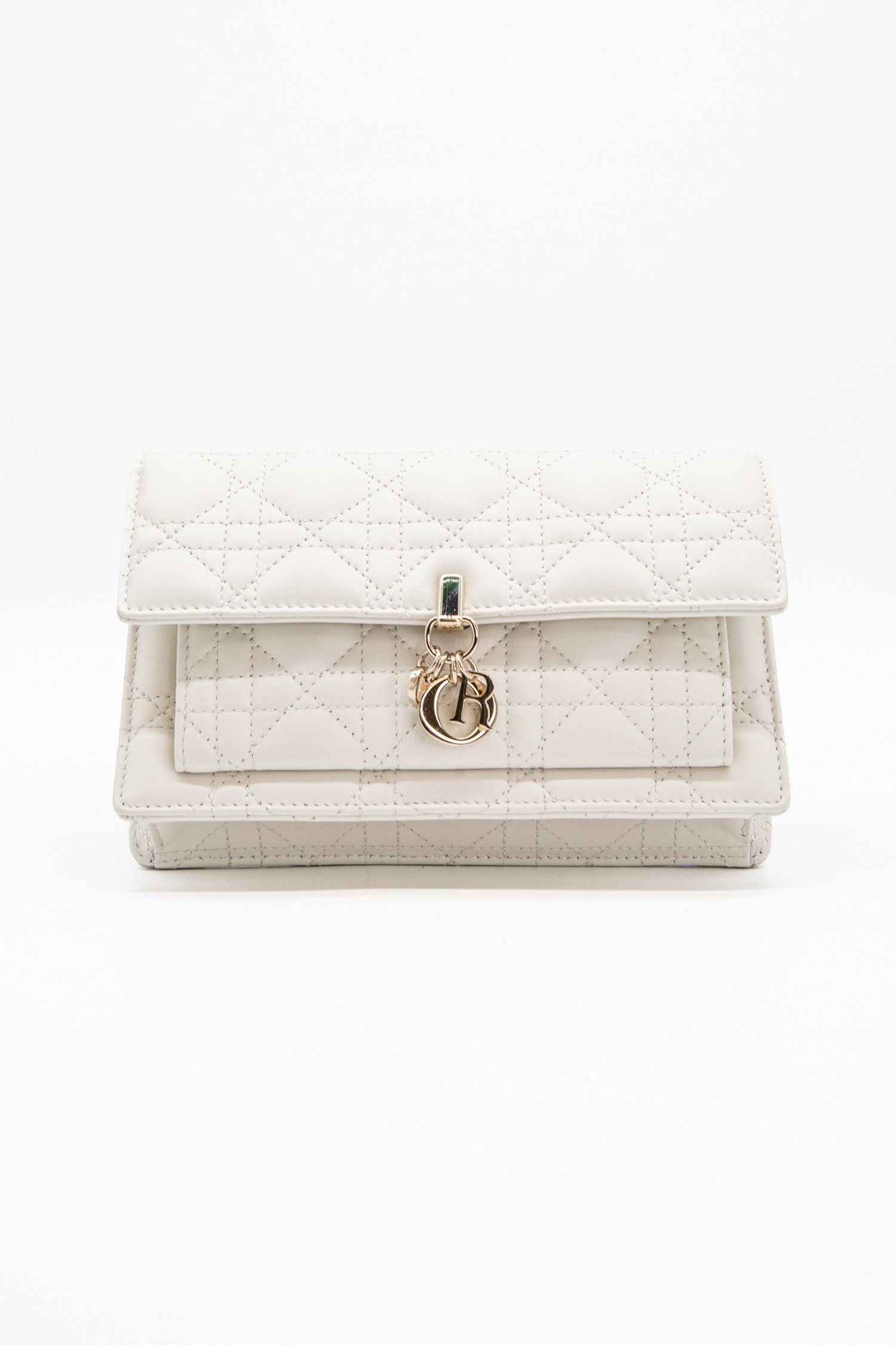 Dior "My Dior Daily Pouch" Handtasche in Ecru