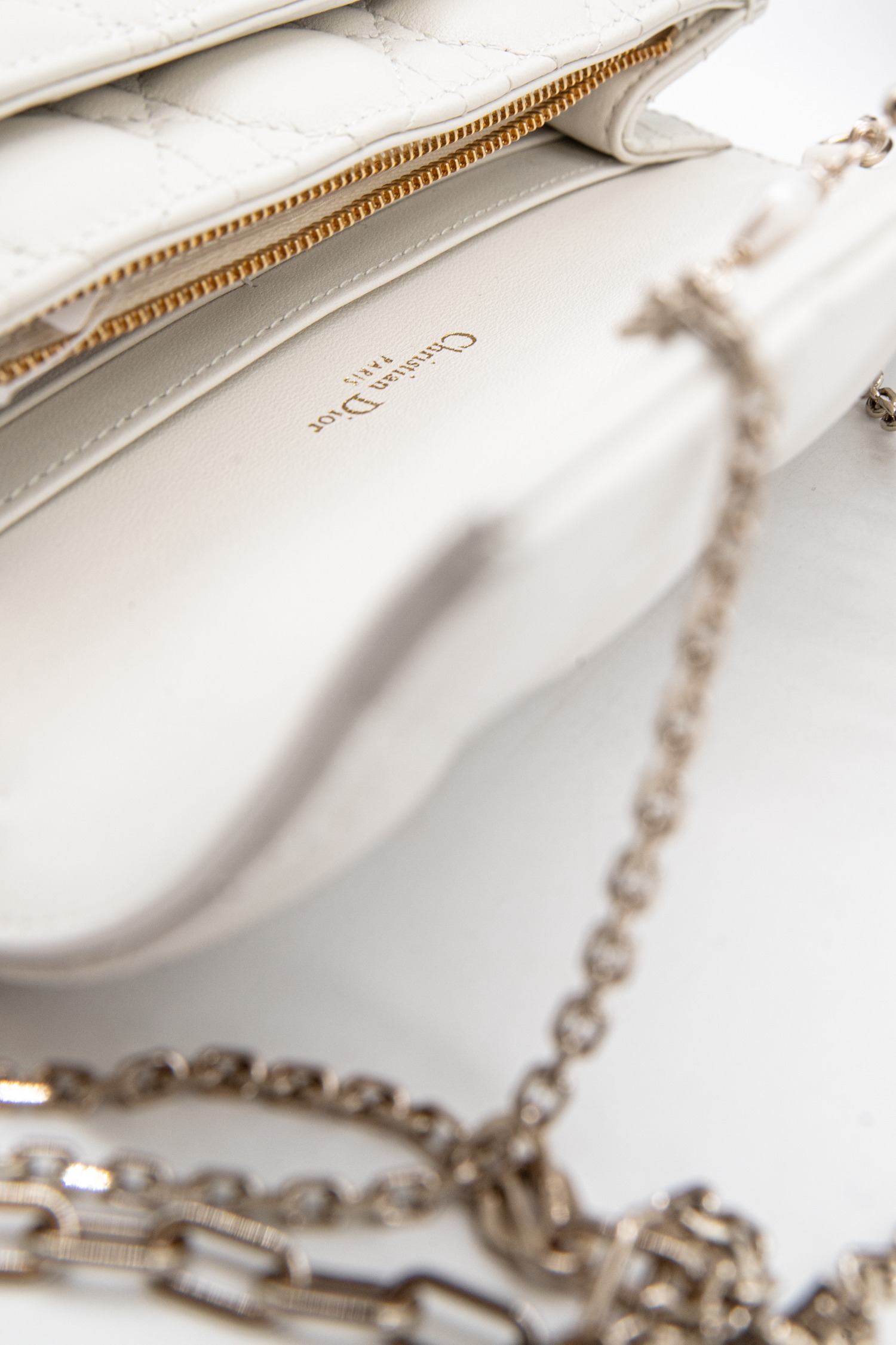 Dior "My Dior Daily Pouch" Handtasche in Ecru