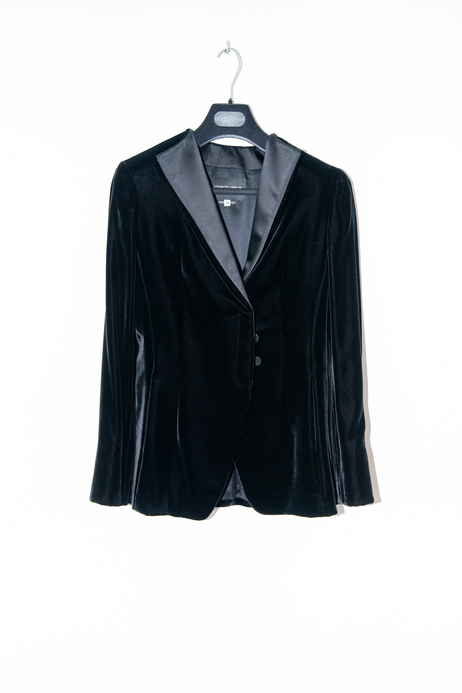 Giorgio Armani Vintage Samt Kostüm