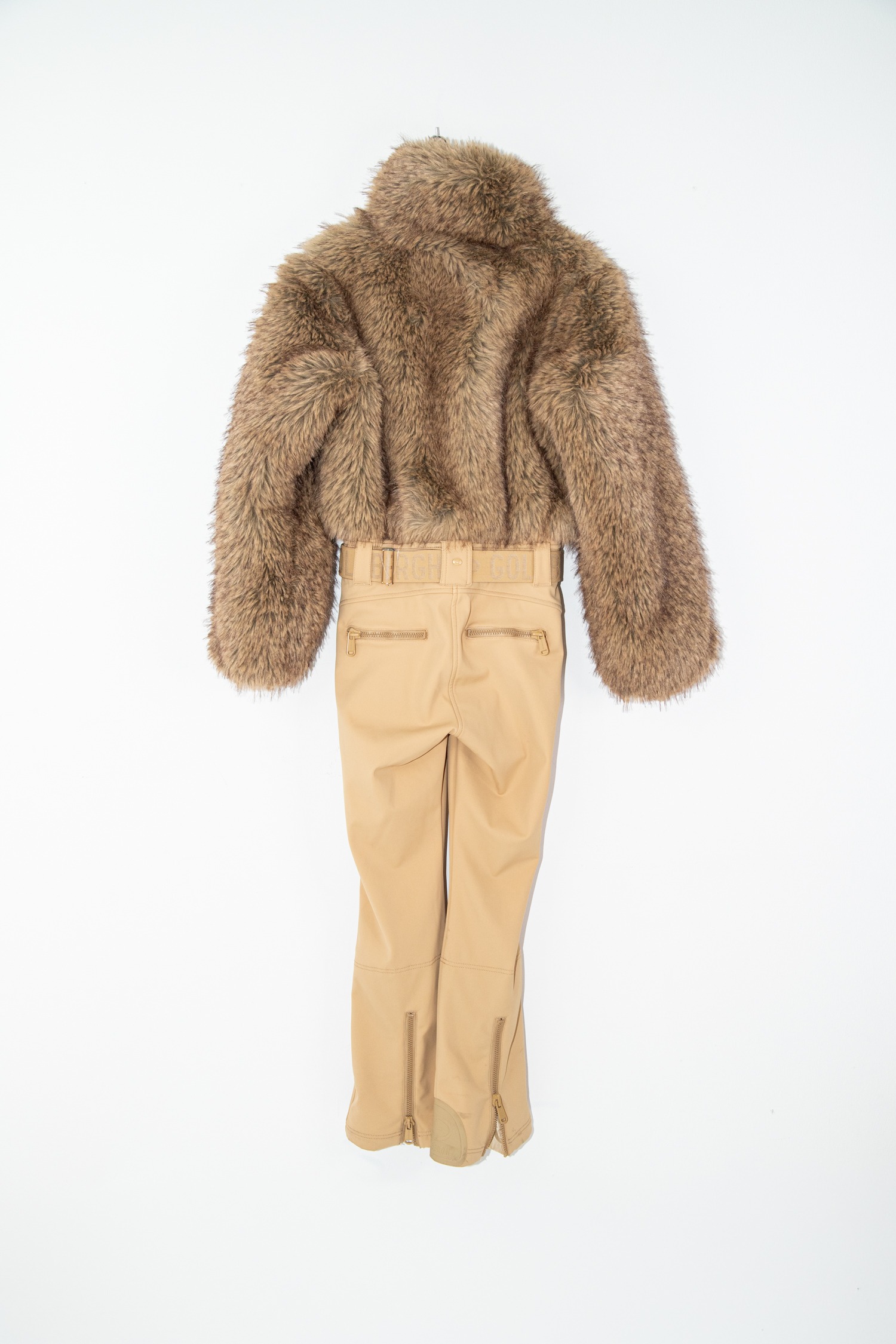 Goldbergh x Mytheresa "Celessa" Skianzug in Sandfarben