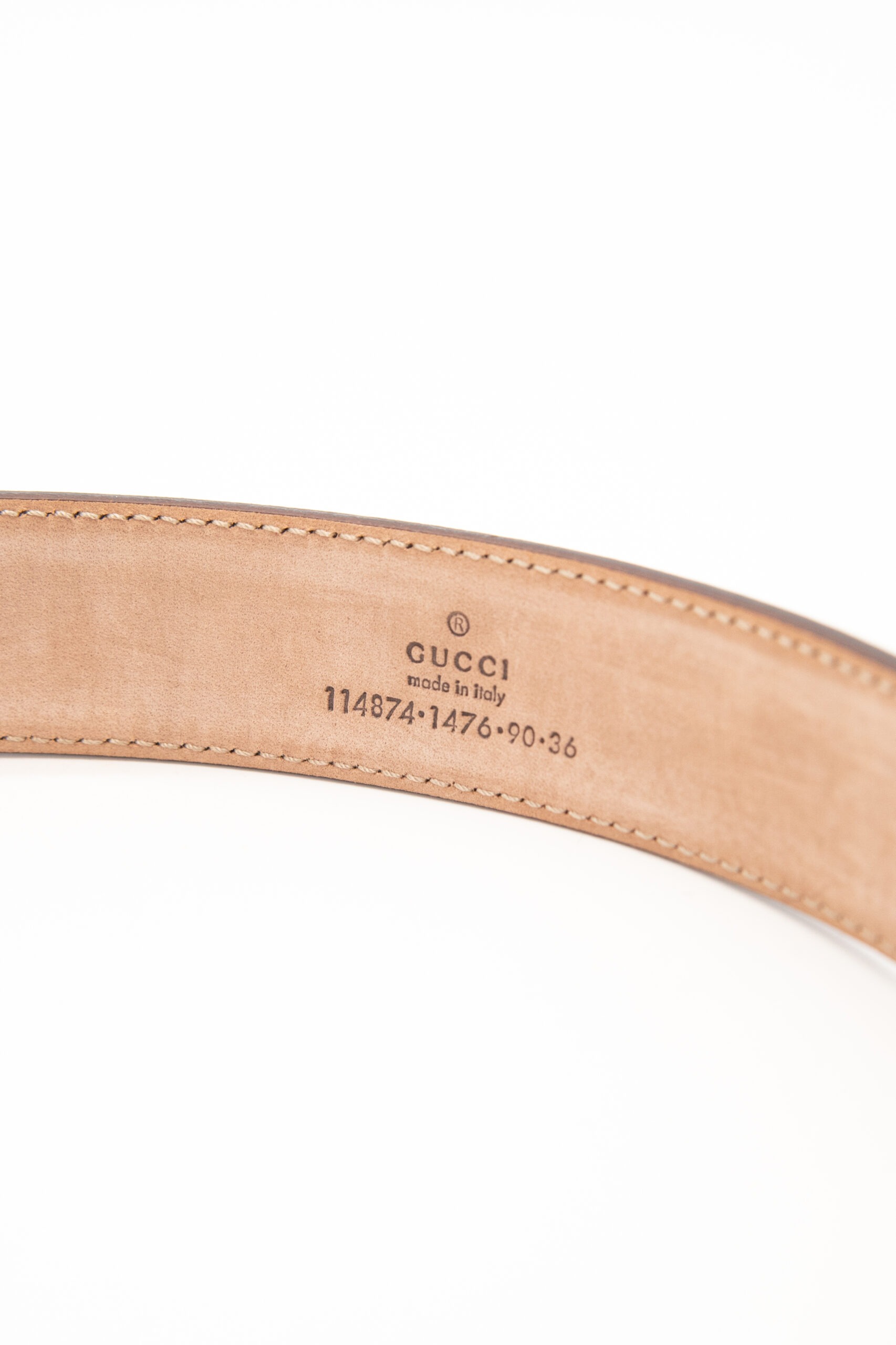 Gucci Gürtel in Blau und Braun