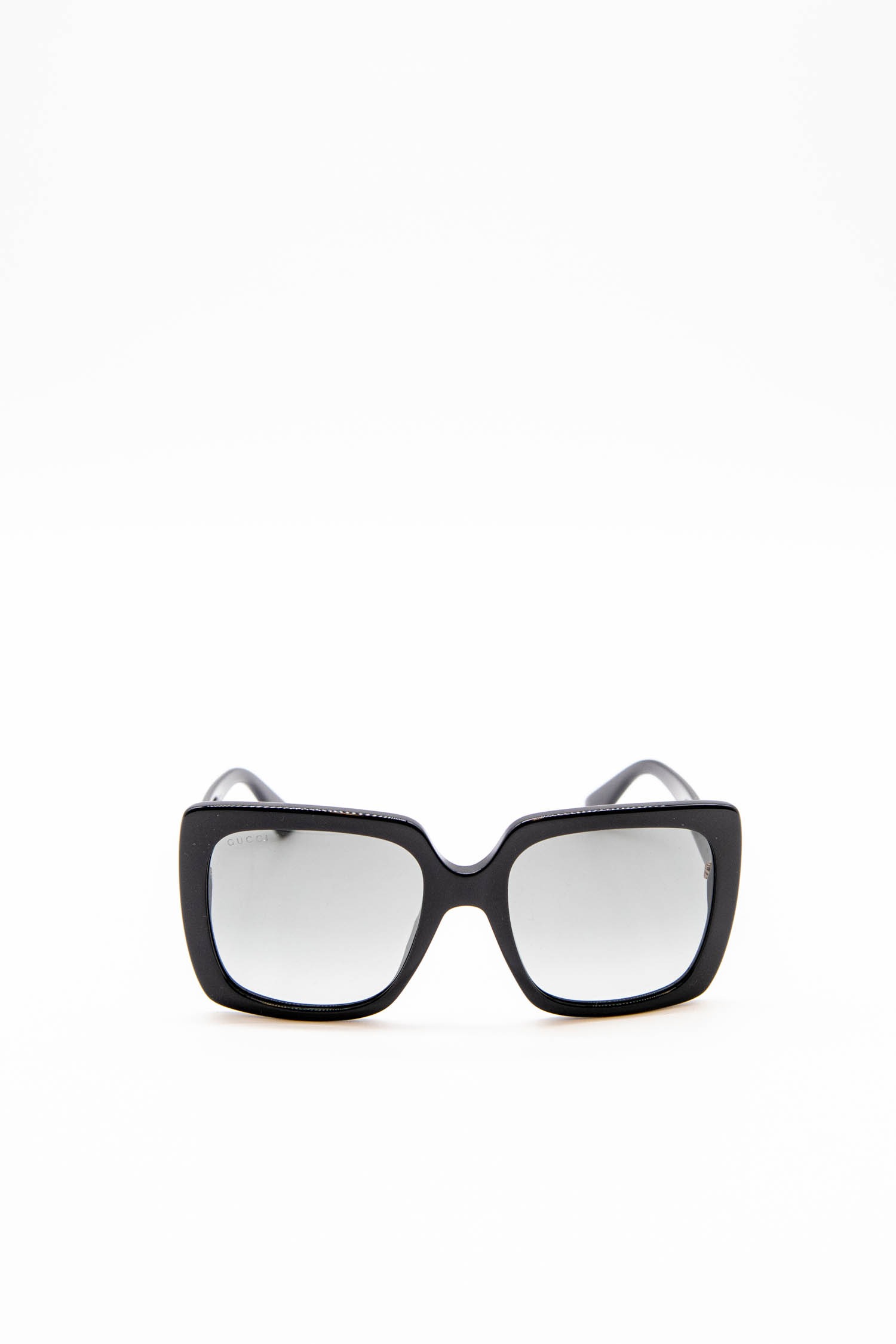 Gucci Sonnenbrille mit rechteckigem Rahmen in Schwarz