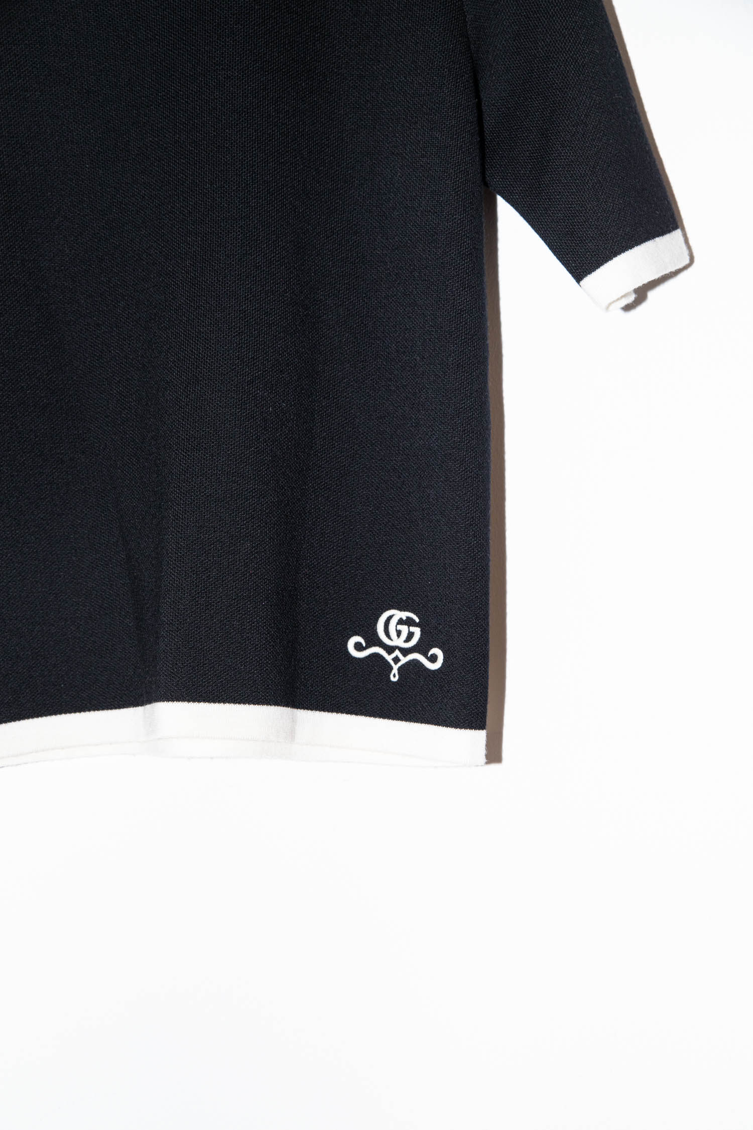 Gucci Strickoberteil mit Logostickerei