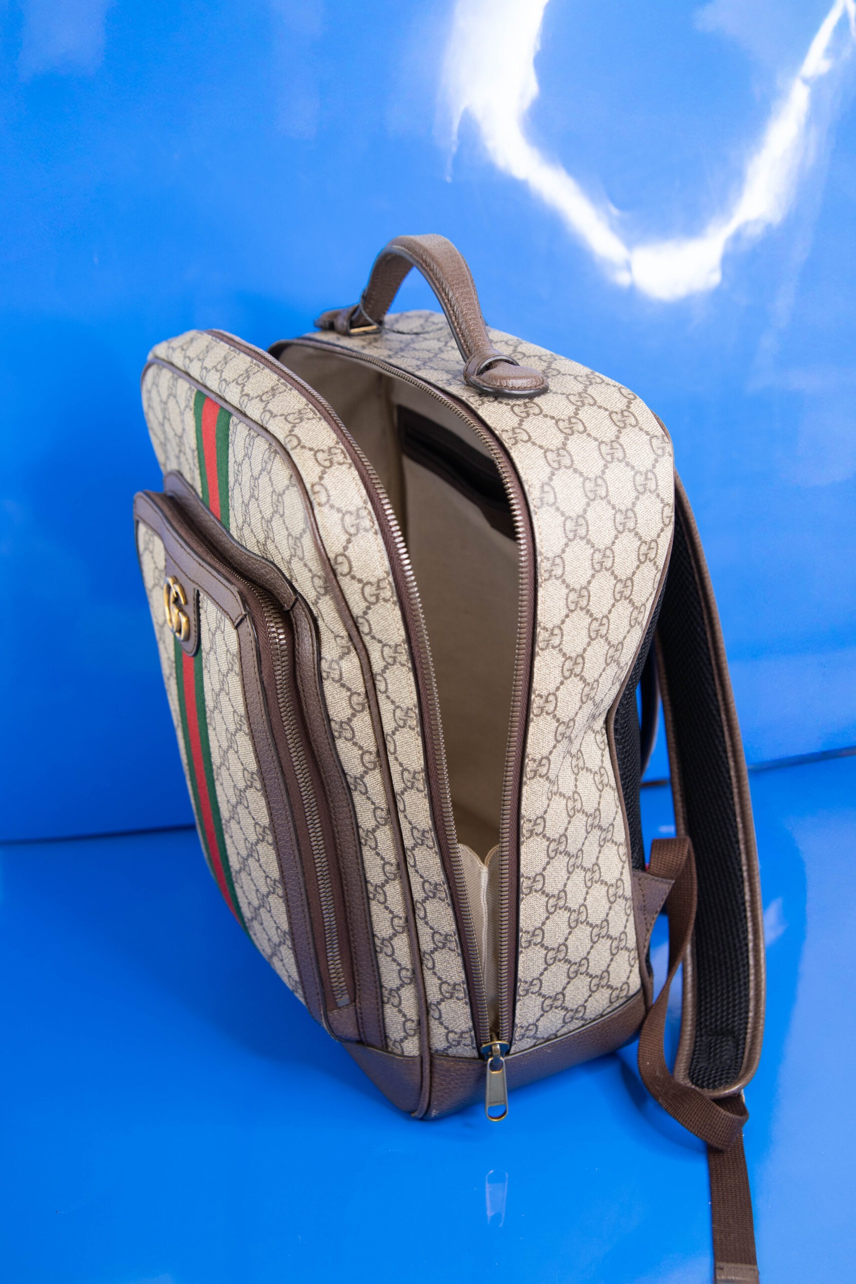 Gucci "Ophidia" Rucksack mit GG-Monogramm