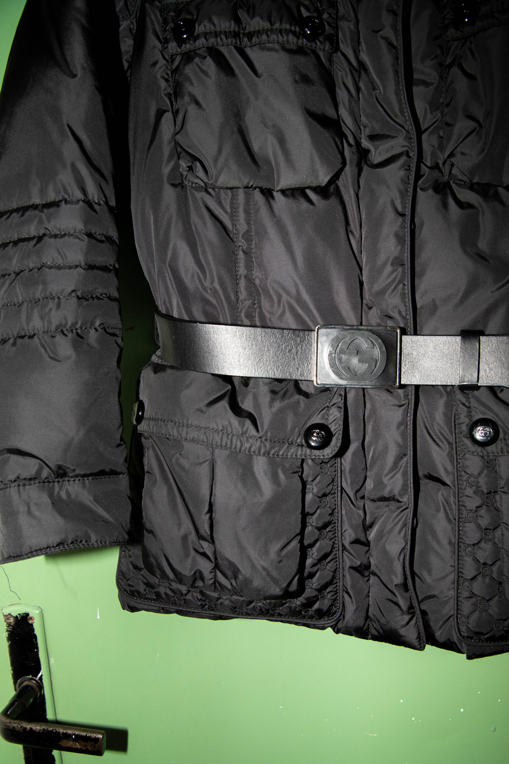 Gucci Daunenjacke in Schwarz