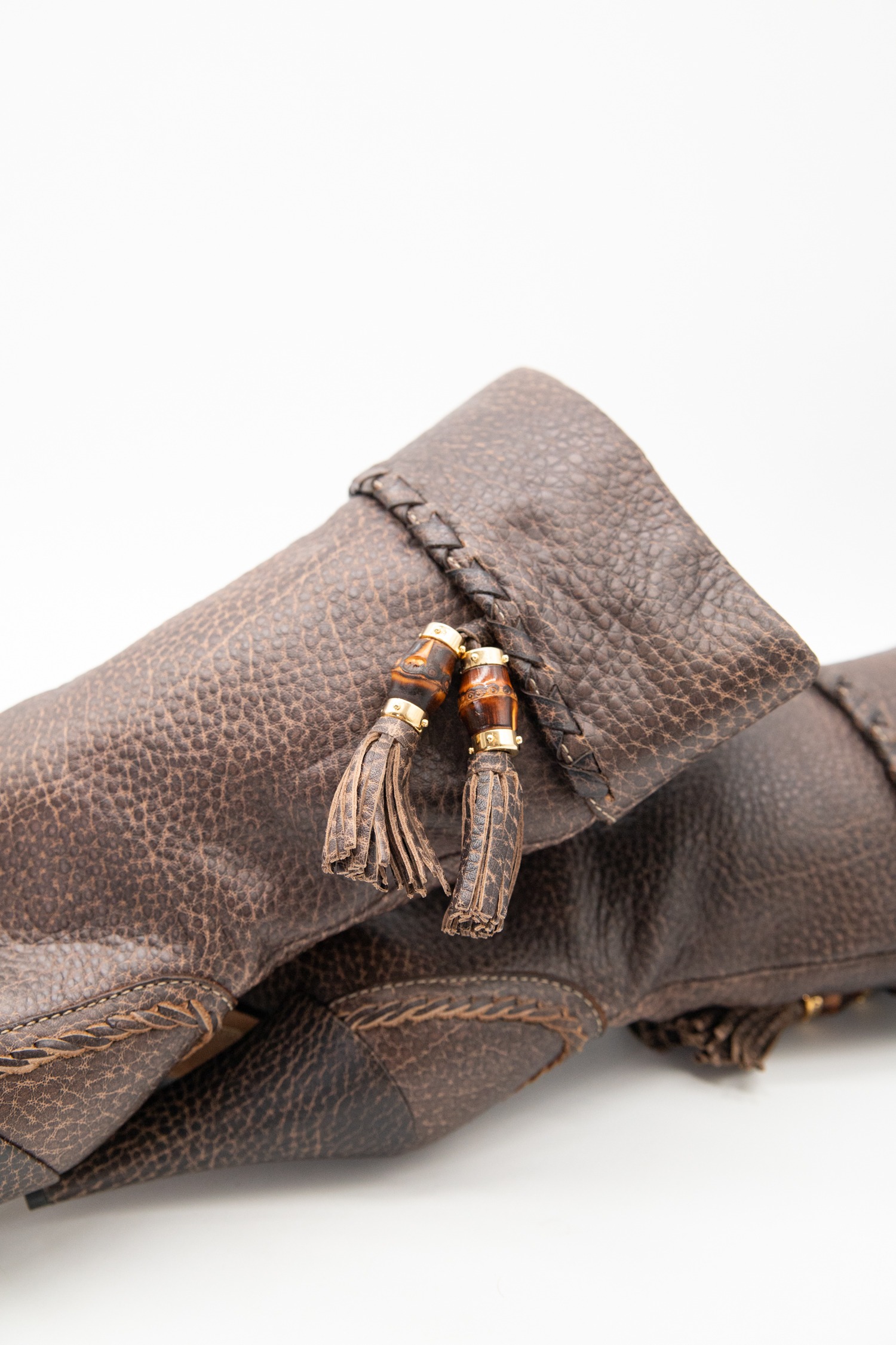 Gucci Stiefel mit Quasten-Detail in Braun