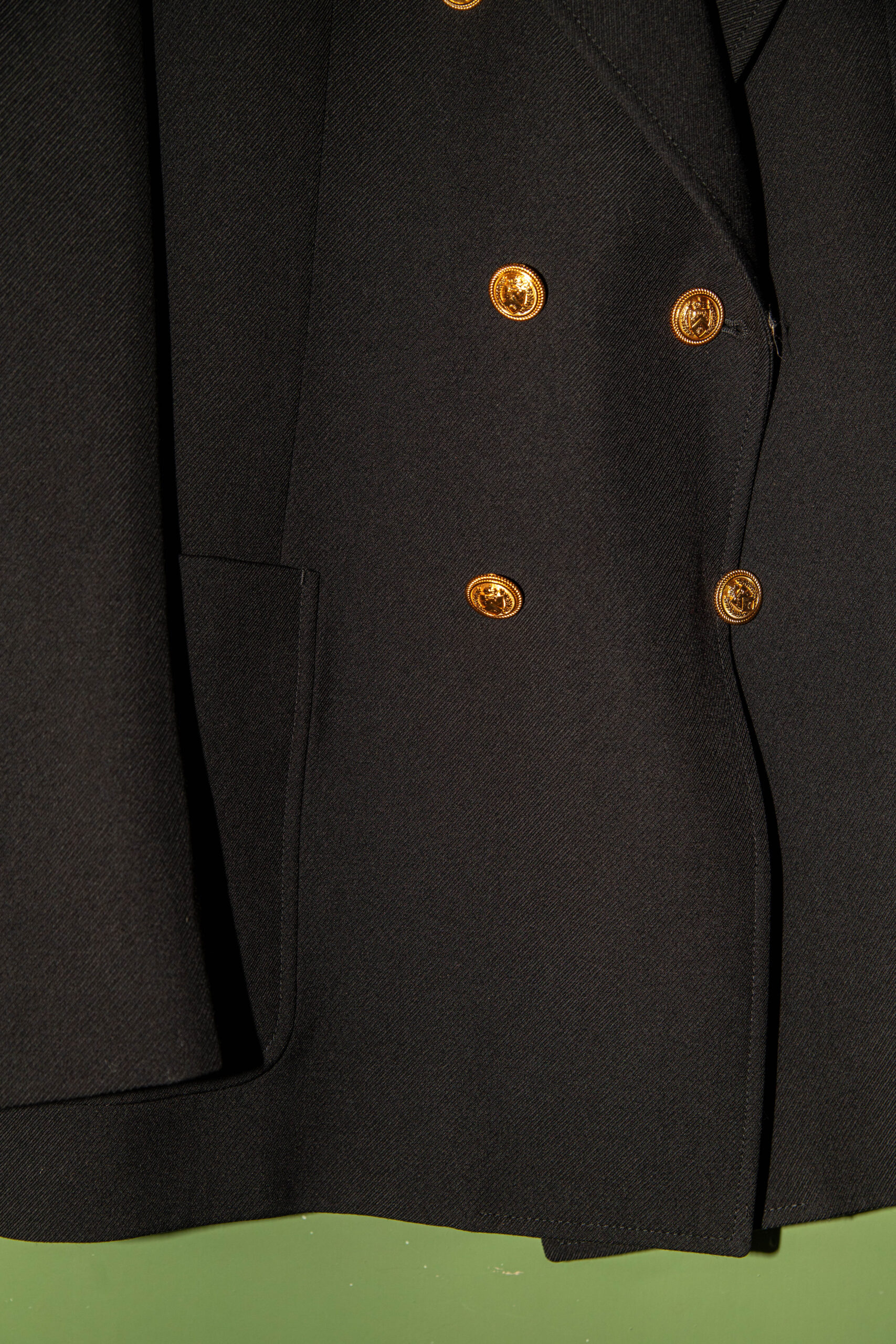 Gucci doppelreihiger Blazer in Schwarz