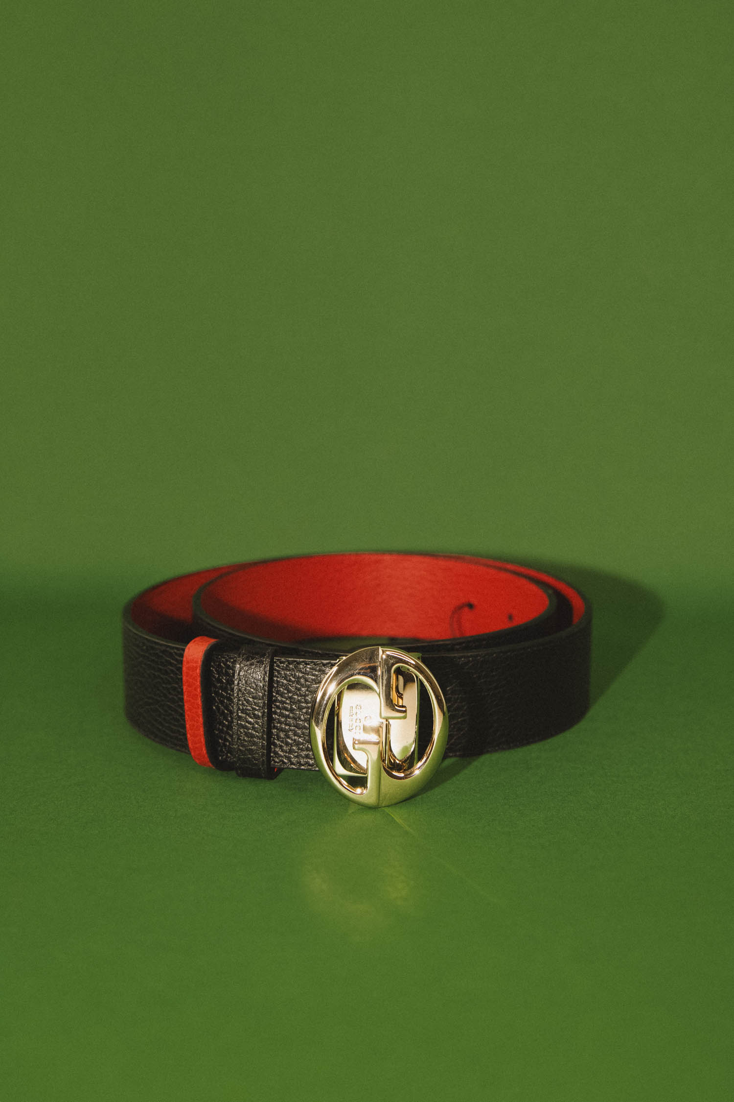 Gucci Wendegürtel in Schwarz und Rot