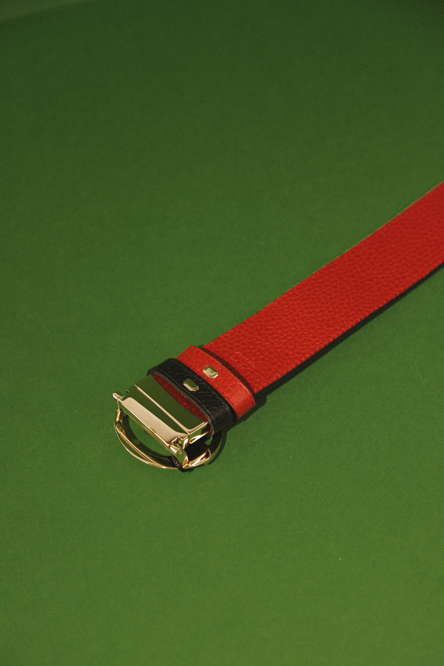 Gucci Wendegürtel in Schwarz und Rot