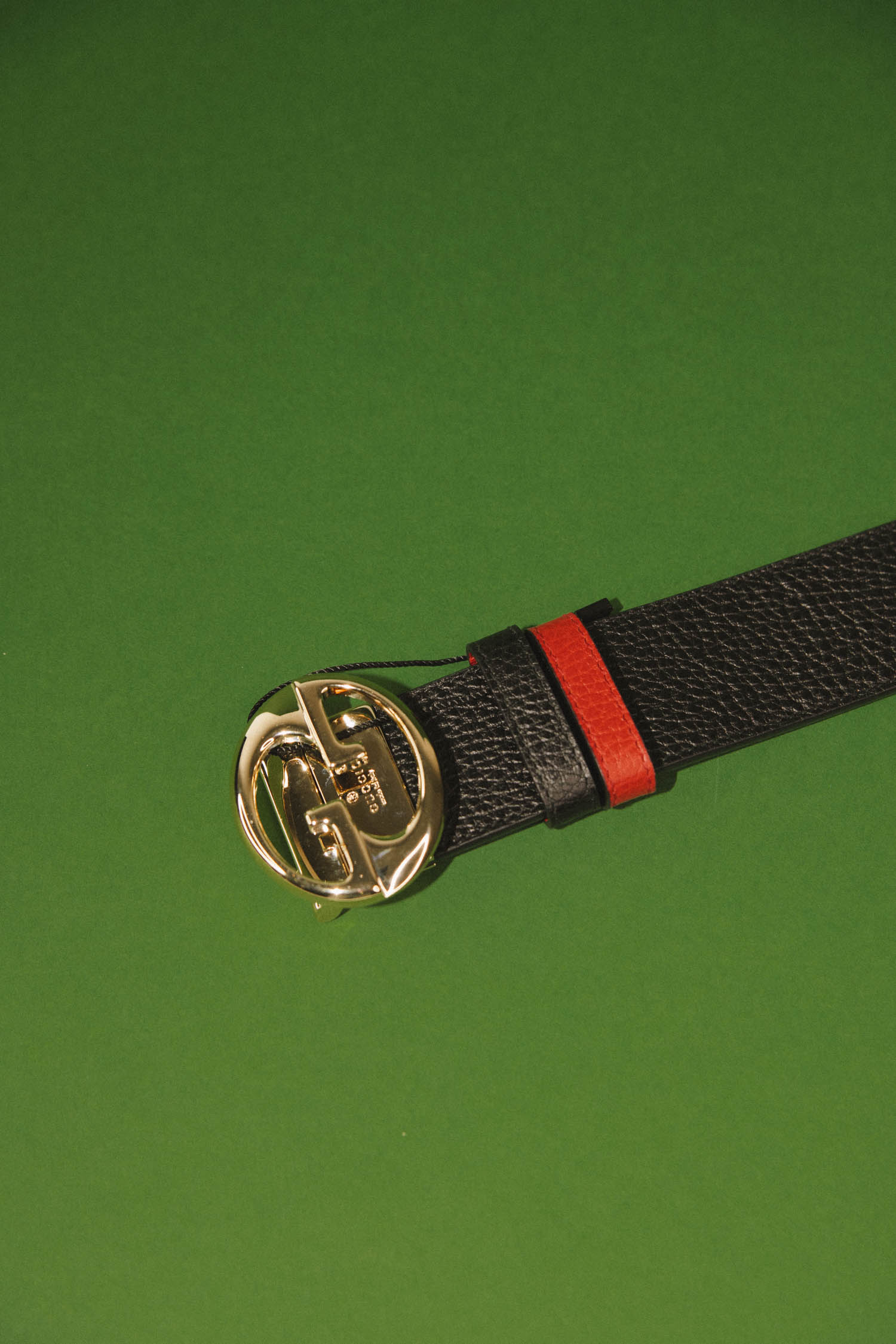 Gucci Wendegürtel in Schwarz und Rot